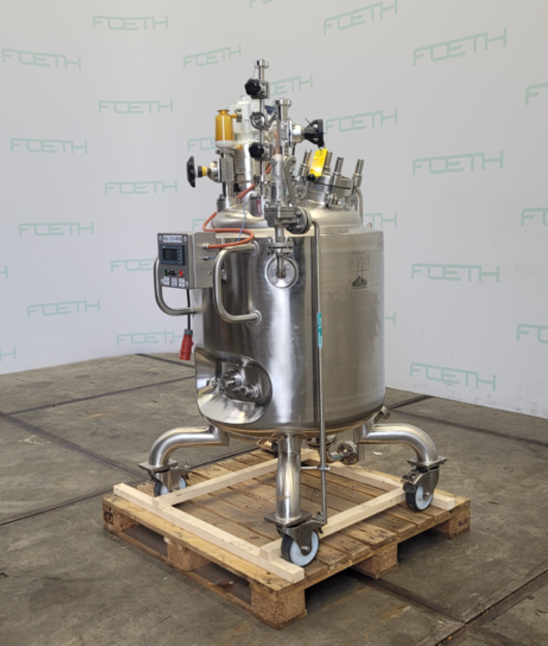 Maschine: HERMANN WALDNER 150l (Pharma execution & unused) - Stainless Steel Edelstahlreaktoren