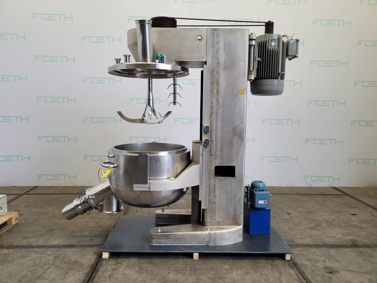 Maschine: COLLETTE Gral 300 Ex MR High Shear Mixer - Granulator - Uni Universalmischer