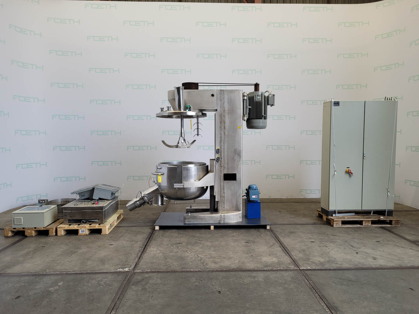 Maschine: COLLETTE Gral 300 Ex MR High Shear Mixer - Granulator - Uni Universalmischer