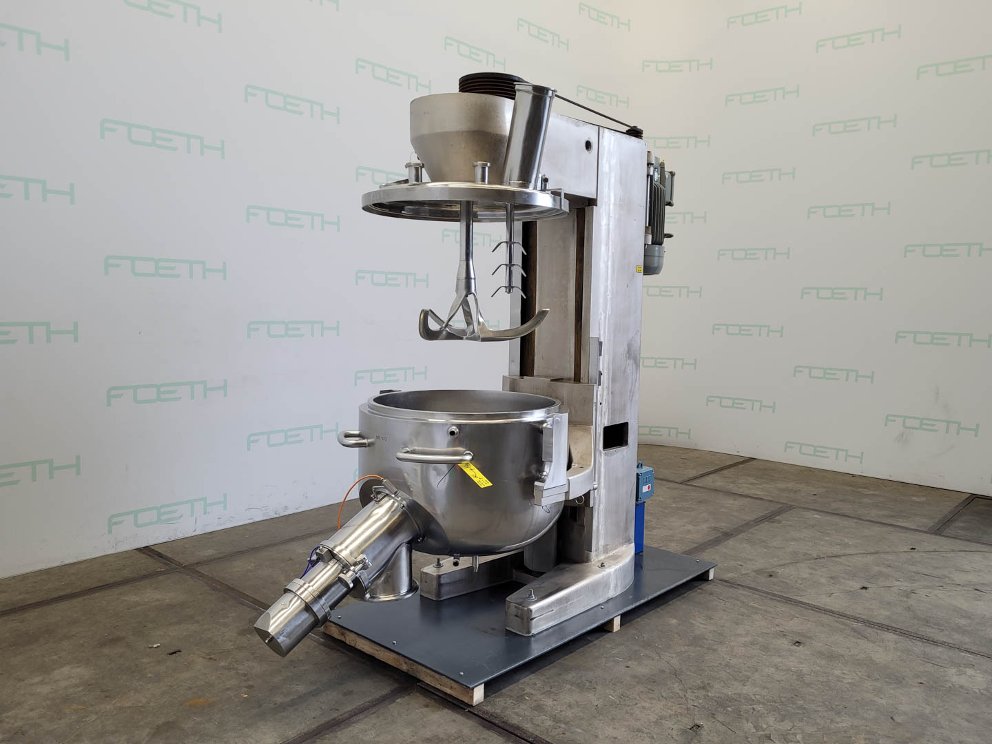 Maschine: COLLETTE Gral 300 Ex MR High Shear Mixer - Granulator - Uni Universalmischer