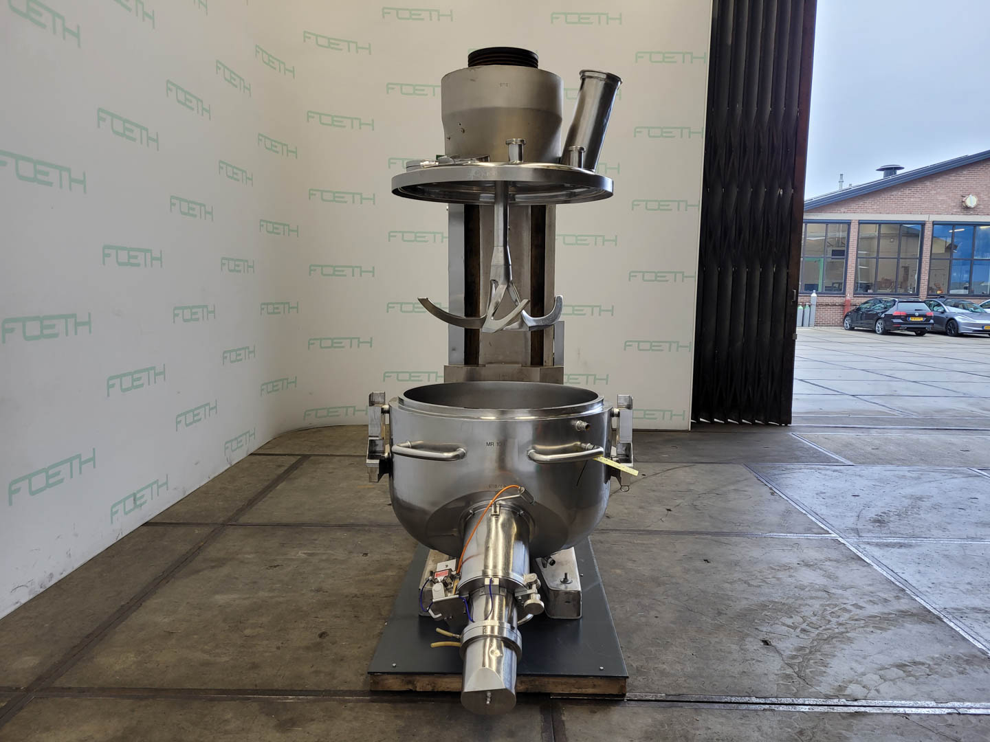 Maschine: COLLETTE Gral 300 Ex MR High Shear Mixer - Granulator - Uni Universalmischer