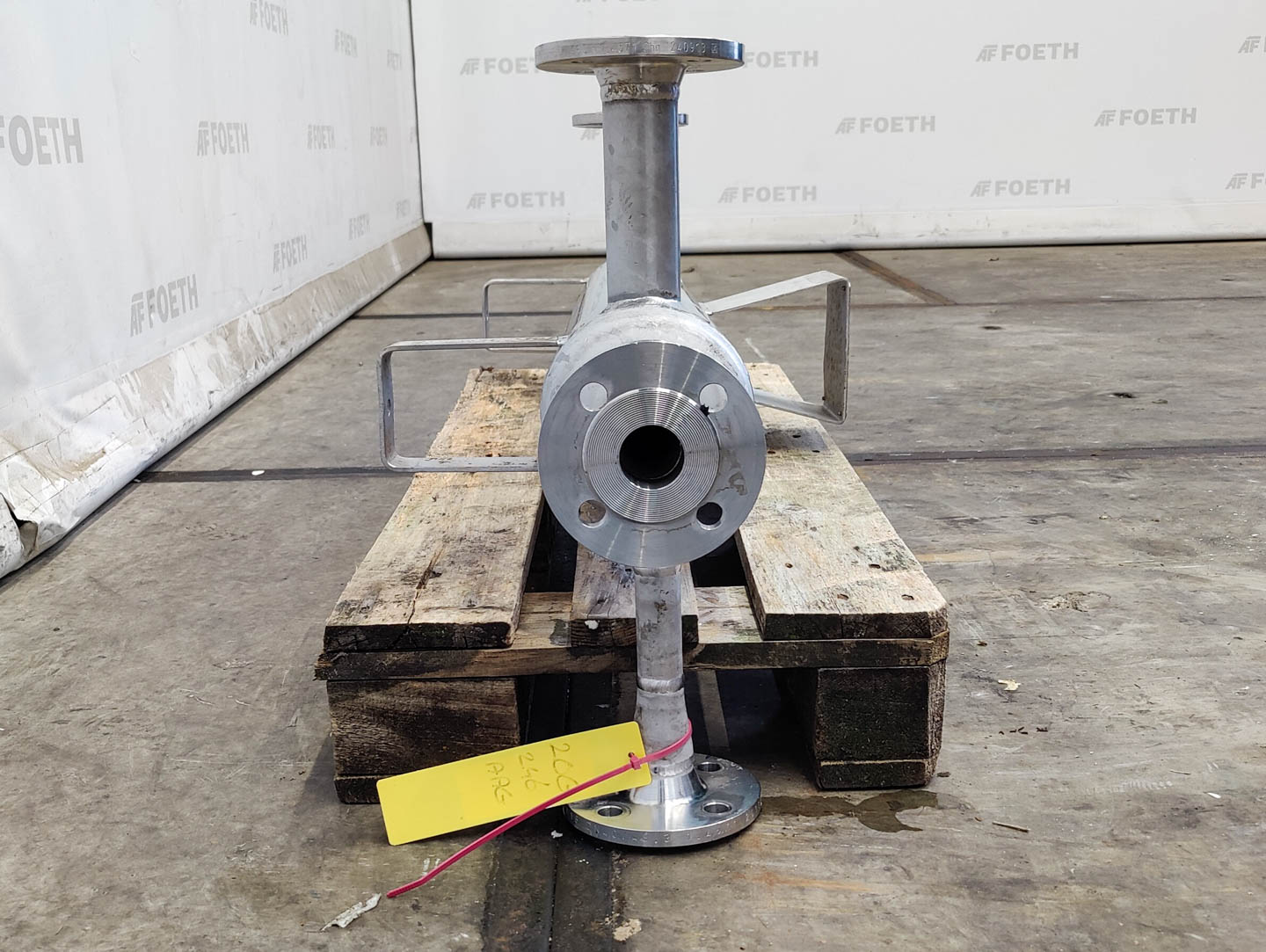 Maschine: BARRIQUAND Platular IJS 1x9/1x10x110x1000 2,2 m² - Plate heat Plattenwärmetauscher