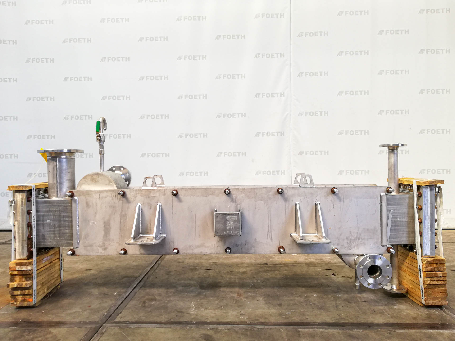 Maschine: BARRIQUAND IXASP 1X15/1X14X2000X280 welded plate heat exchang Plattenwärmetauscher