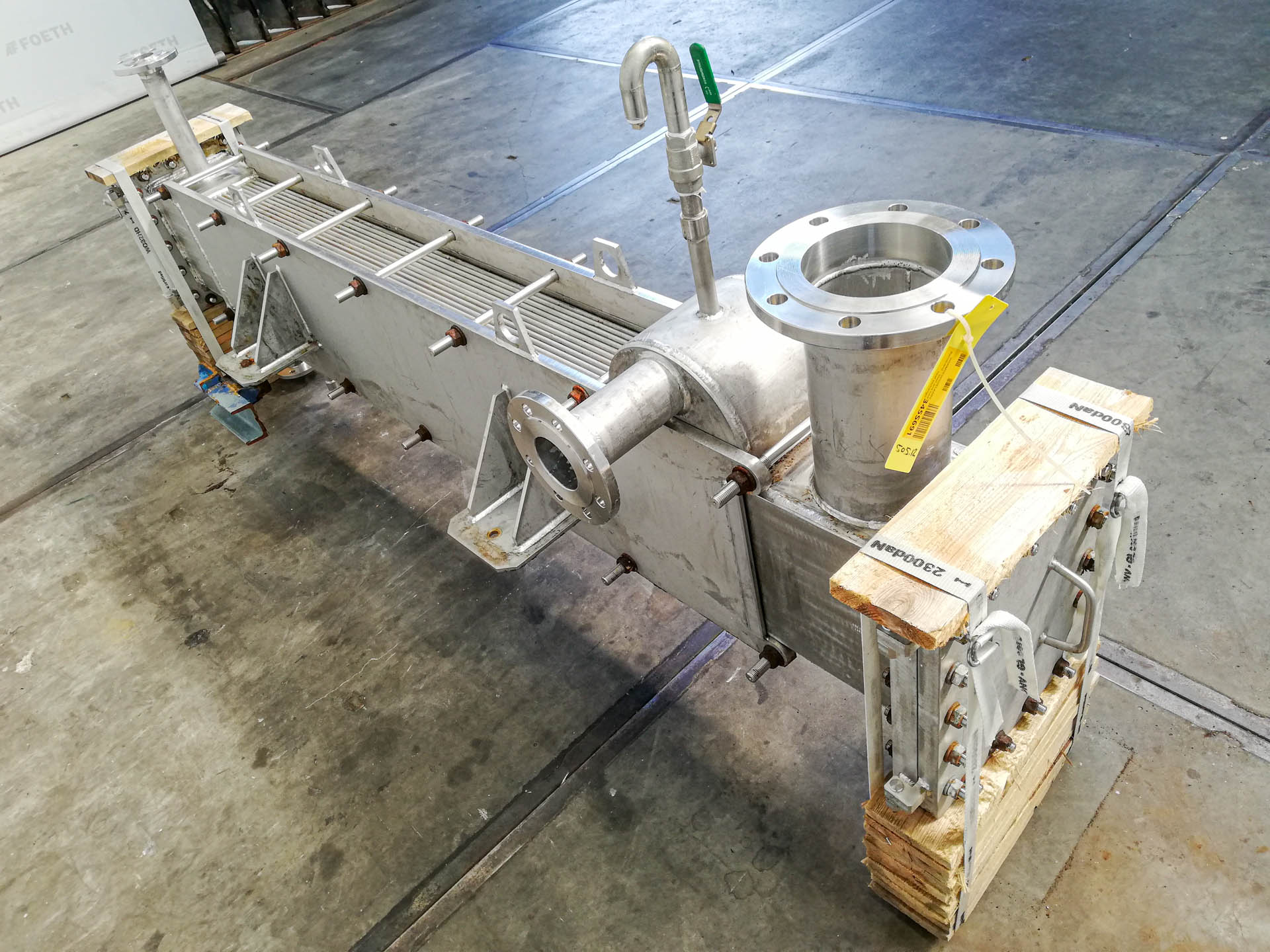 Maschine: BARRIQUAND IXASP 1X15/1X14X2000X280 welded plate heat exchang Plattenwärmetauscher