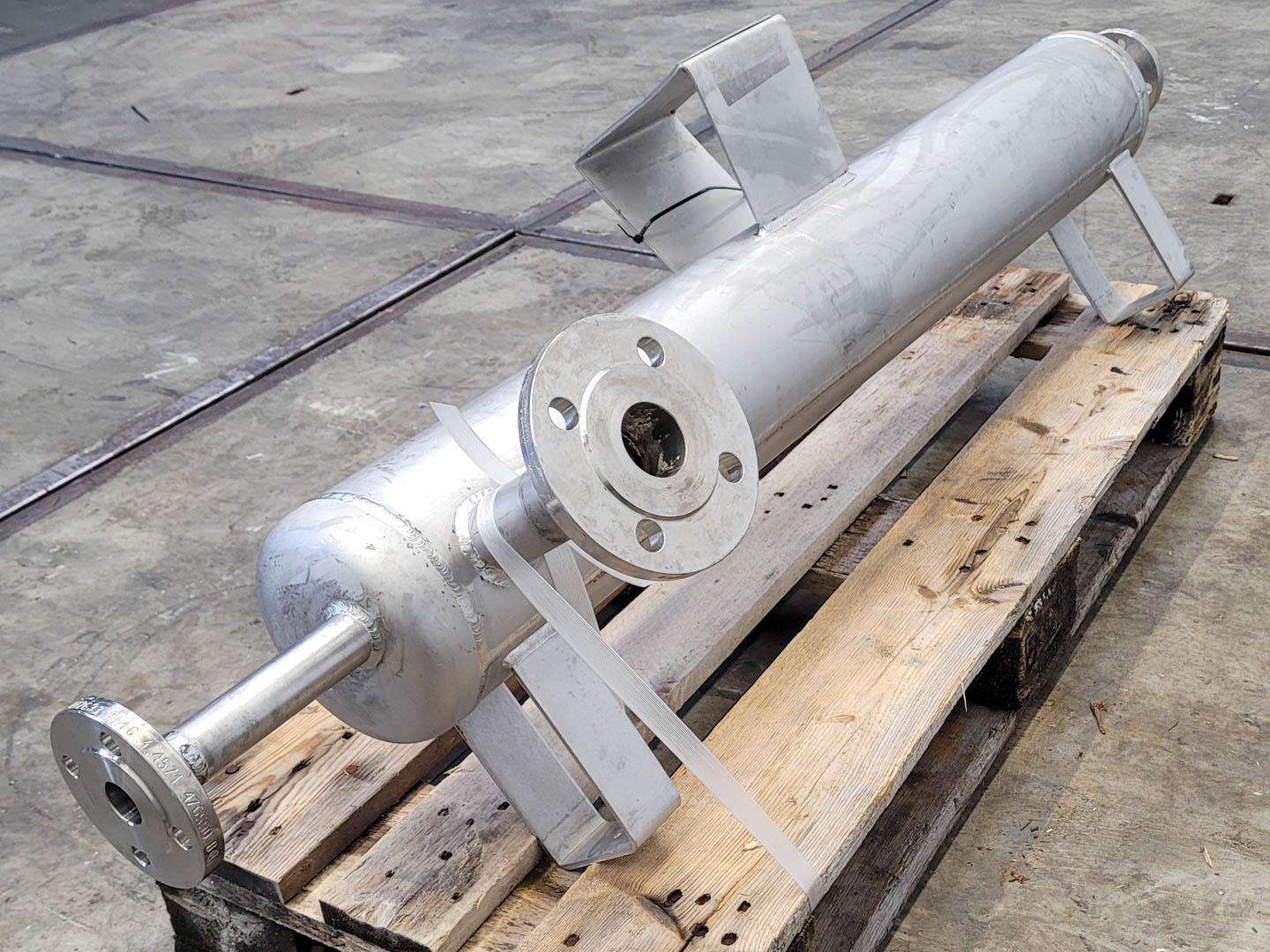 Maschine: BARRIQUAND Platular IJS 1x9/1x10x110x1000 2,2 m² - Plate heat Plattenwärmetauscher