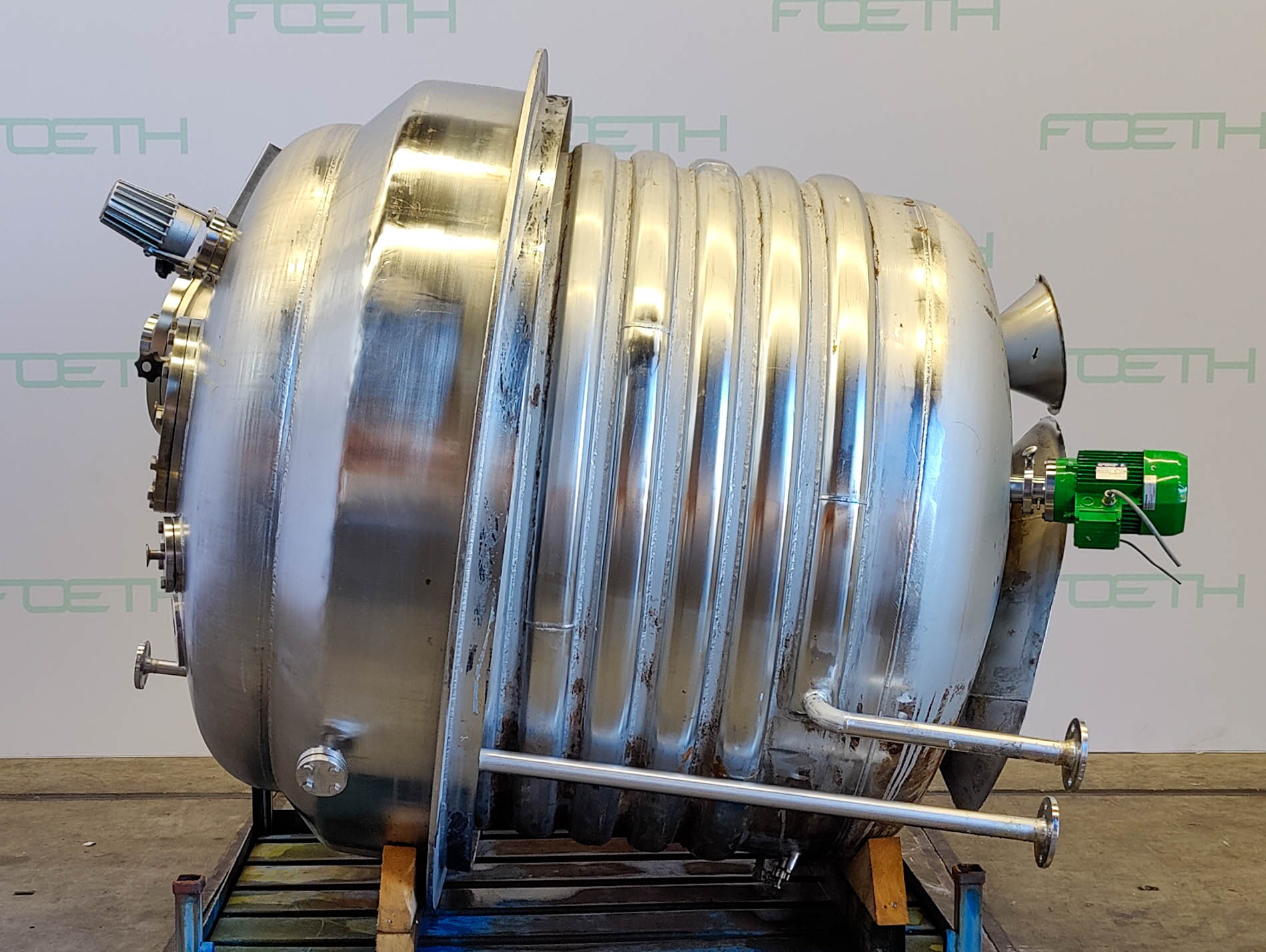 Maschine: ALBI ALOIS BINDERBERGER 2500 Ltr. - Bioreactor - Stainless Steel Reactor Edelstahlreaktoren