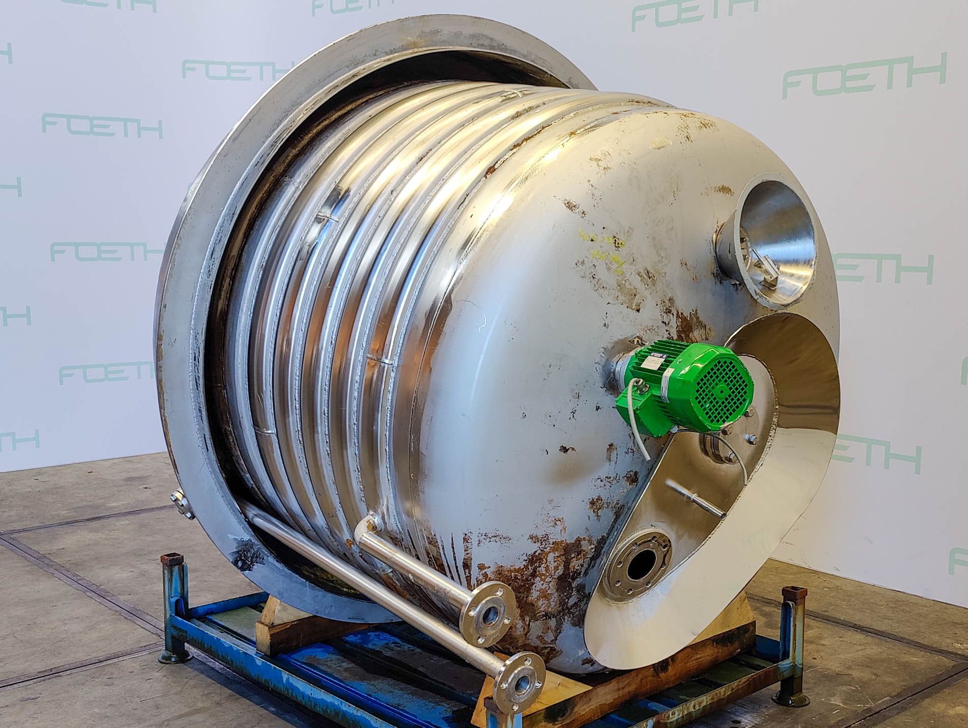 Maschine: ALBI ALOIS BINDERBERGER 2500 Ltr. - Bioreactor - Stainless Steel Reactor Edelstahlreaktoren