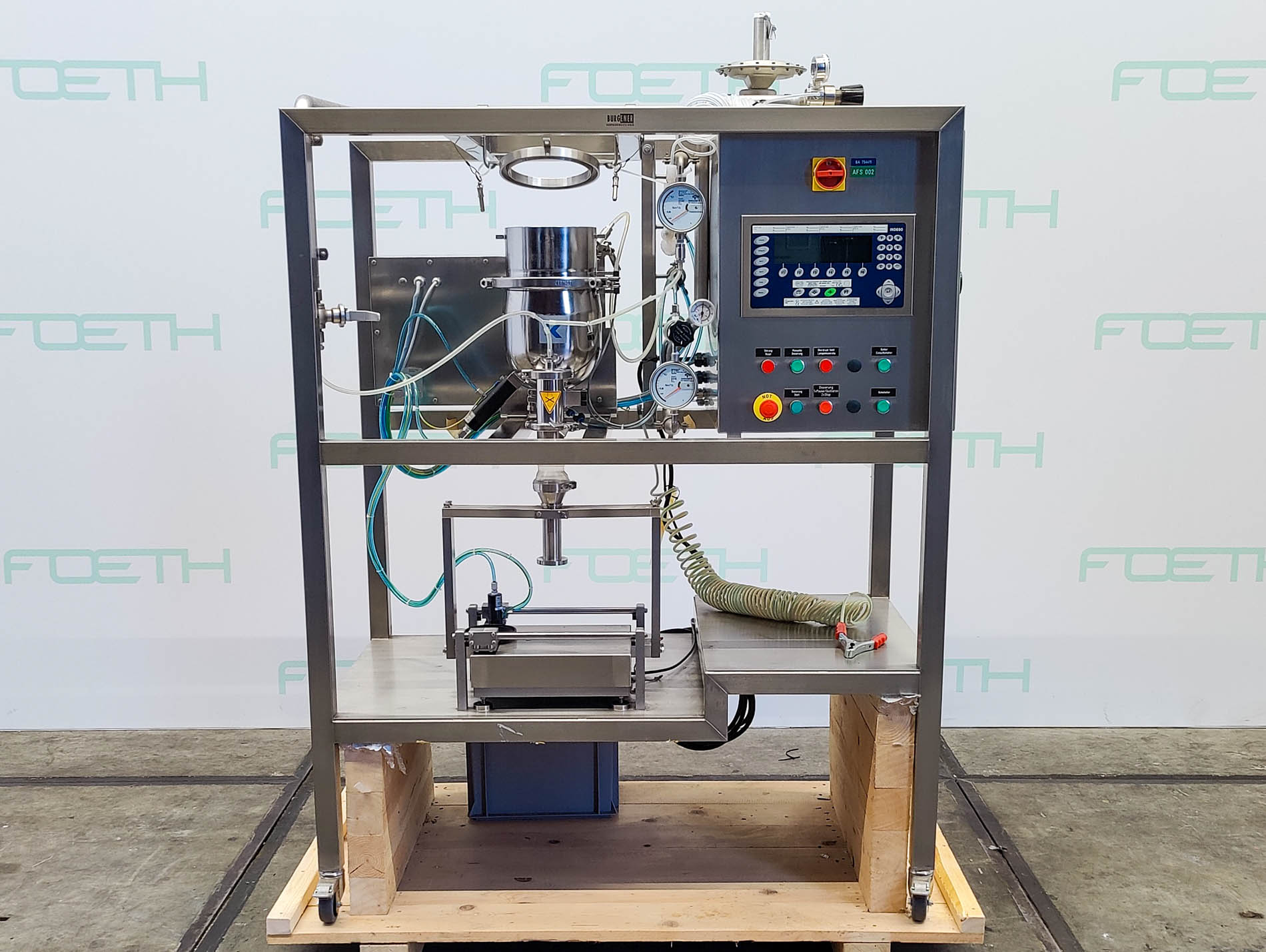 Maschine: K-TRON Burgener - Filling/Dosing station (Ex) AFS-002 - Dosierschnecken