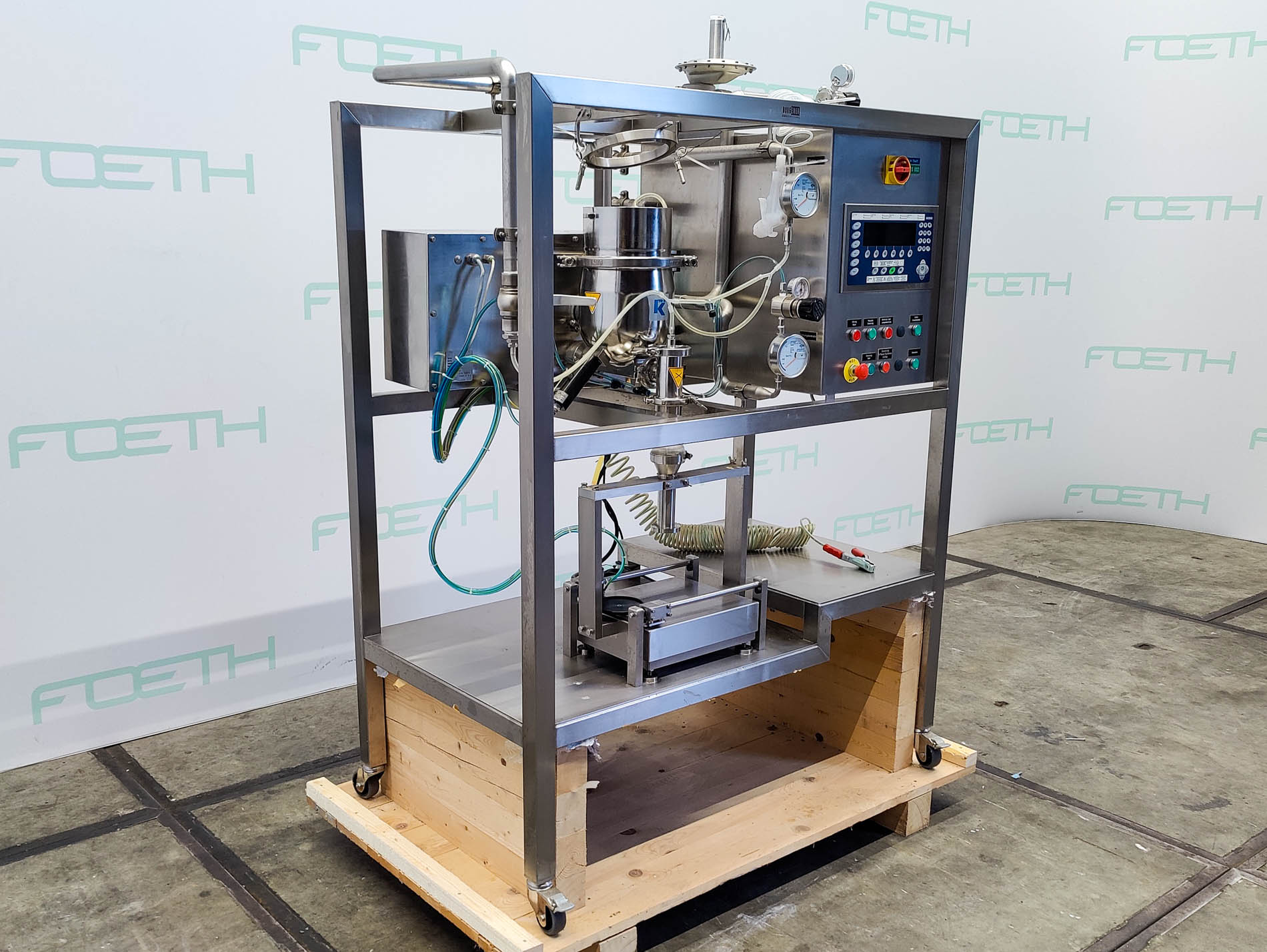 Maschine: K-TRON Burgener - Filling/Dosing station (Ex) AFS-002 - Dosierschnecken