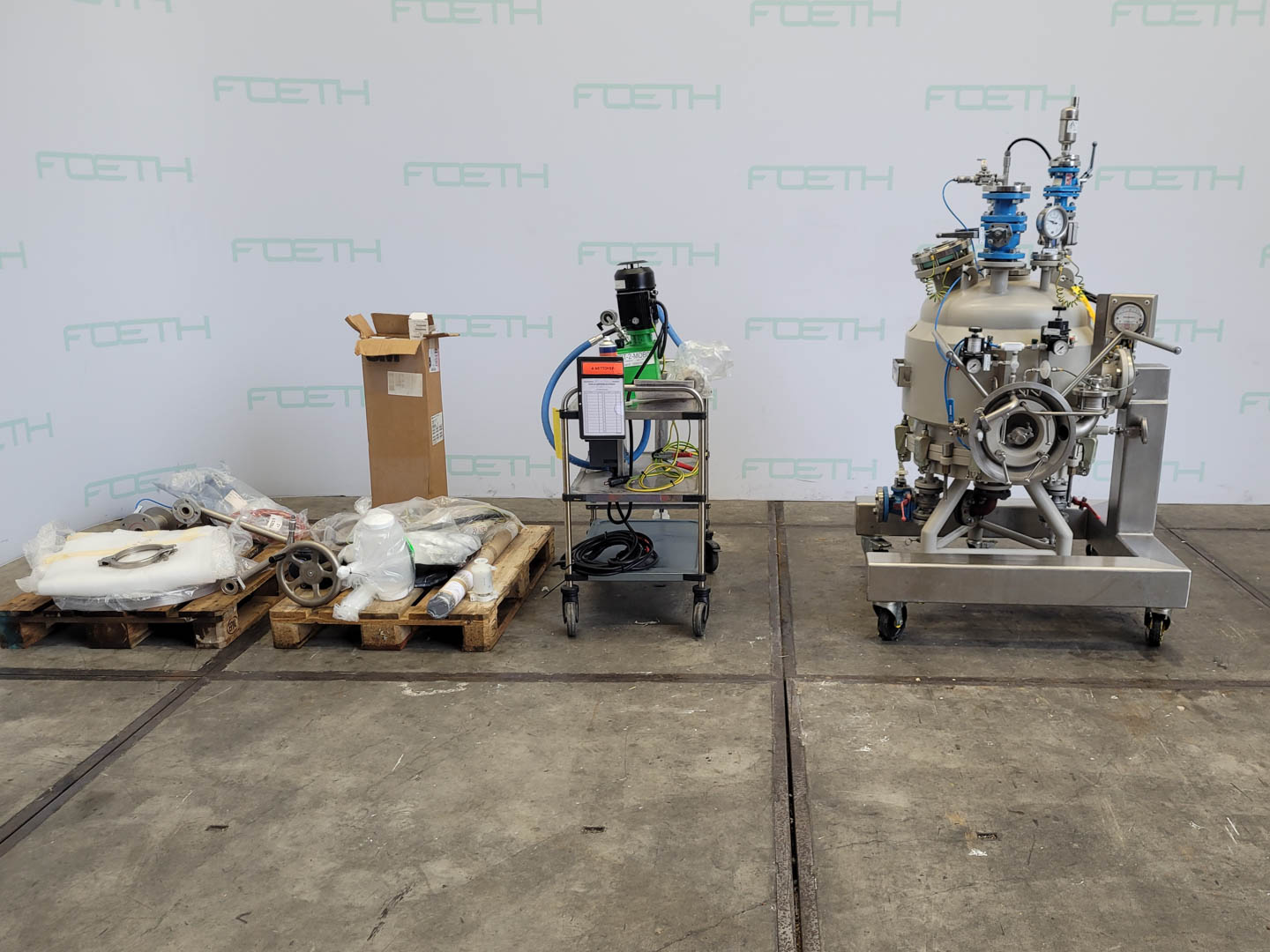 Maschine: POWDER SYSTEMS PSL Simple filter vessel 0.3m² - Nutsche filter Nutschenfilter