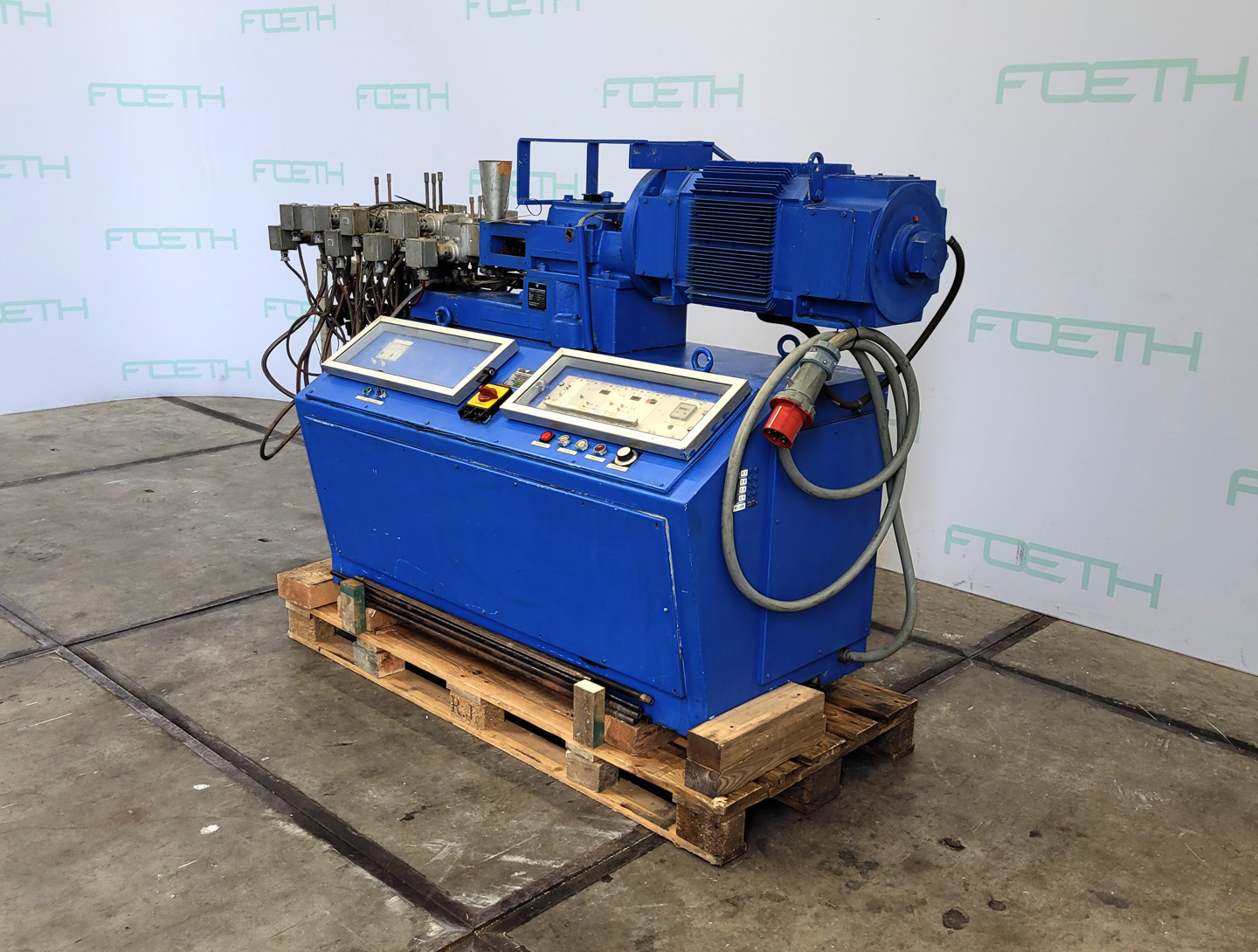 Maschine: Werner & Pfleiderer ZSK-30 W 9/2 - Double screw extruder Doppelschneckenextruder