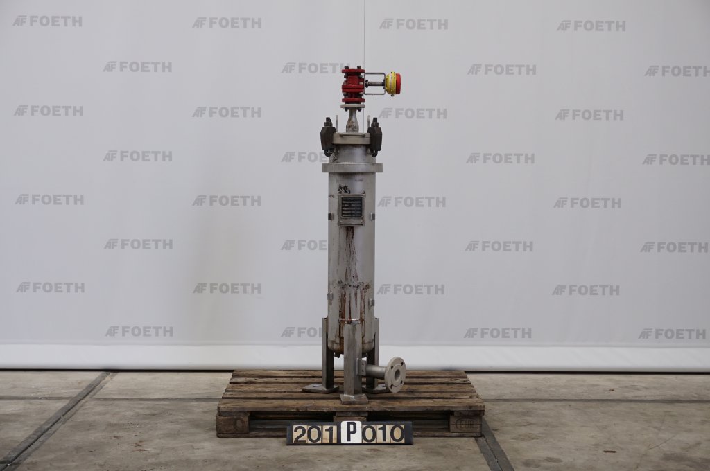 Maschine: WINKEL W-BF-1-2-DN80-SS - Candle filter Kerzenfilter