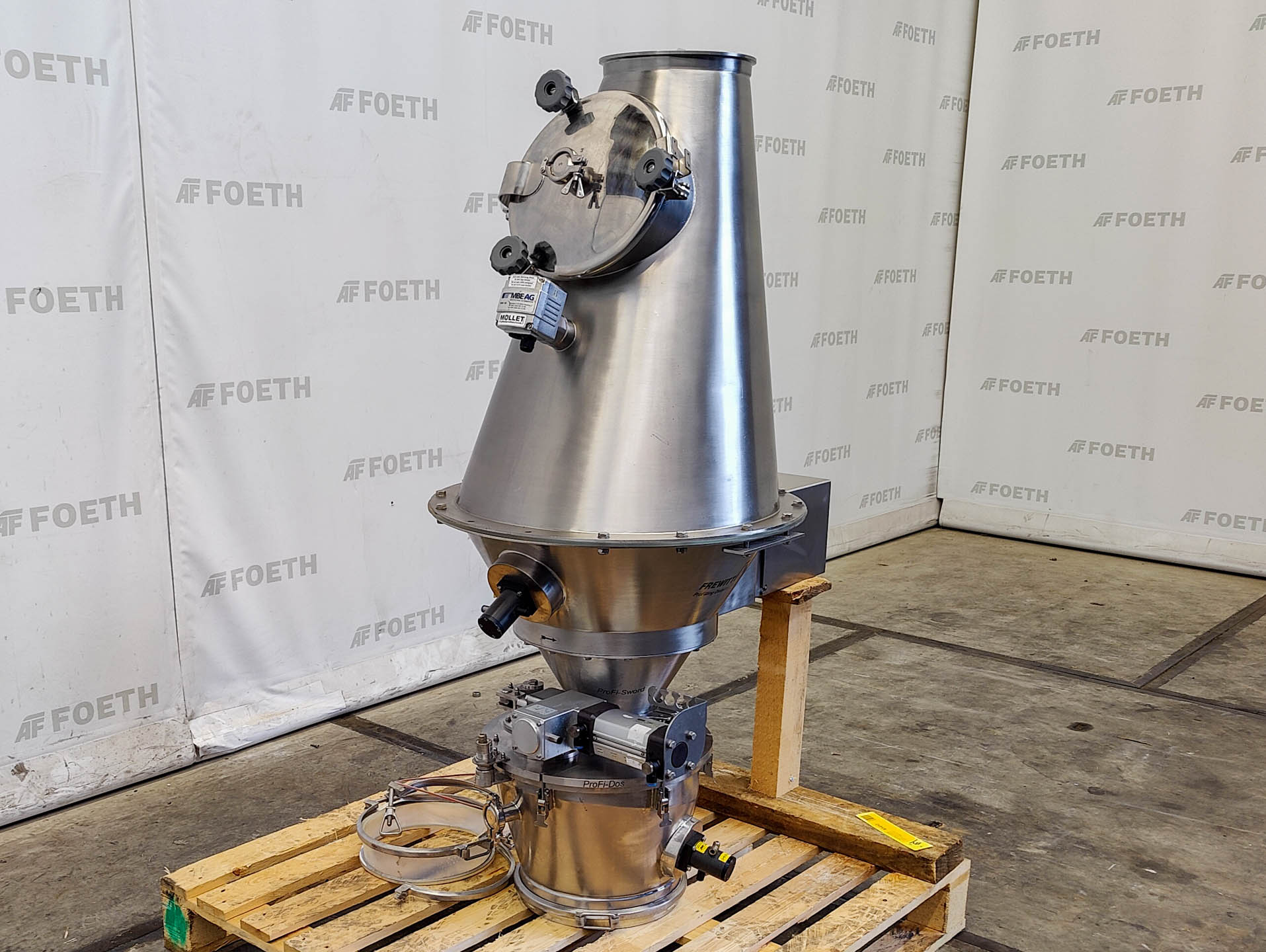 Maschine: FREWITT FRIBOURG Profilling, ProFi-Dos, ProFi-Sword - Metering scre Dosierschnecken