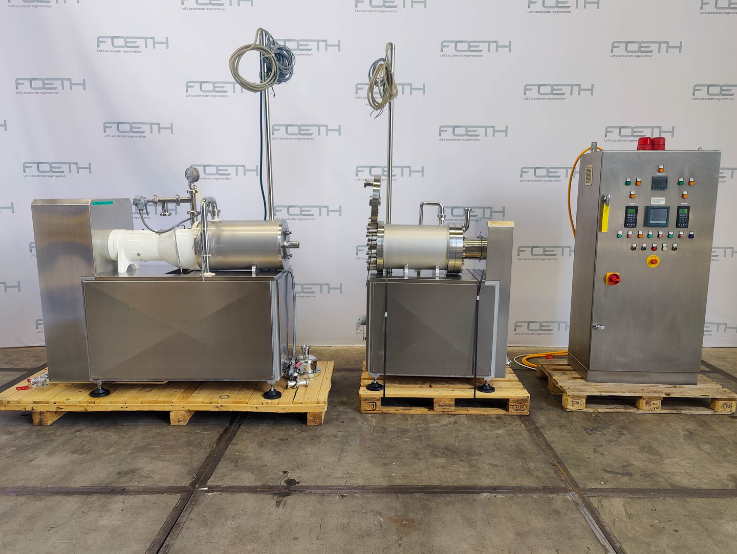 Maschine: CHEMTECH Chemetator 212 W + Crystalliser WH35F fat/ margar Schabewärmetauscher