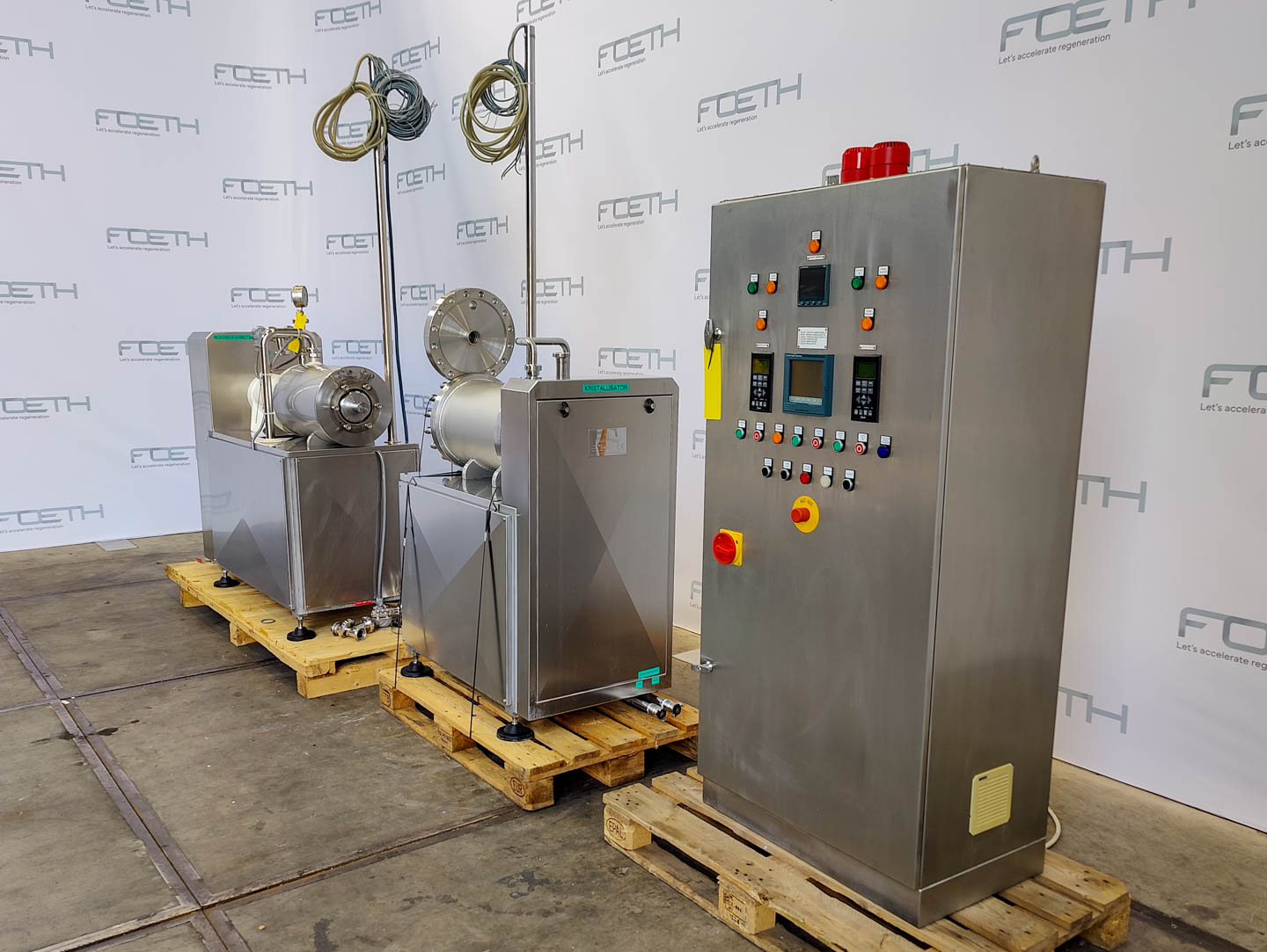 Maschine: CHEMTECH Chemetator 212 W + Crystalliser WH35F fat/ margar Schabewärmetauscher
