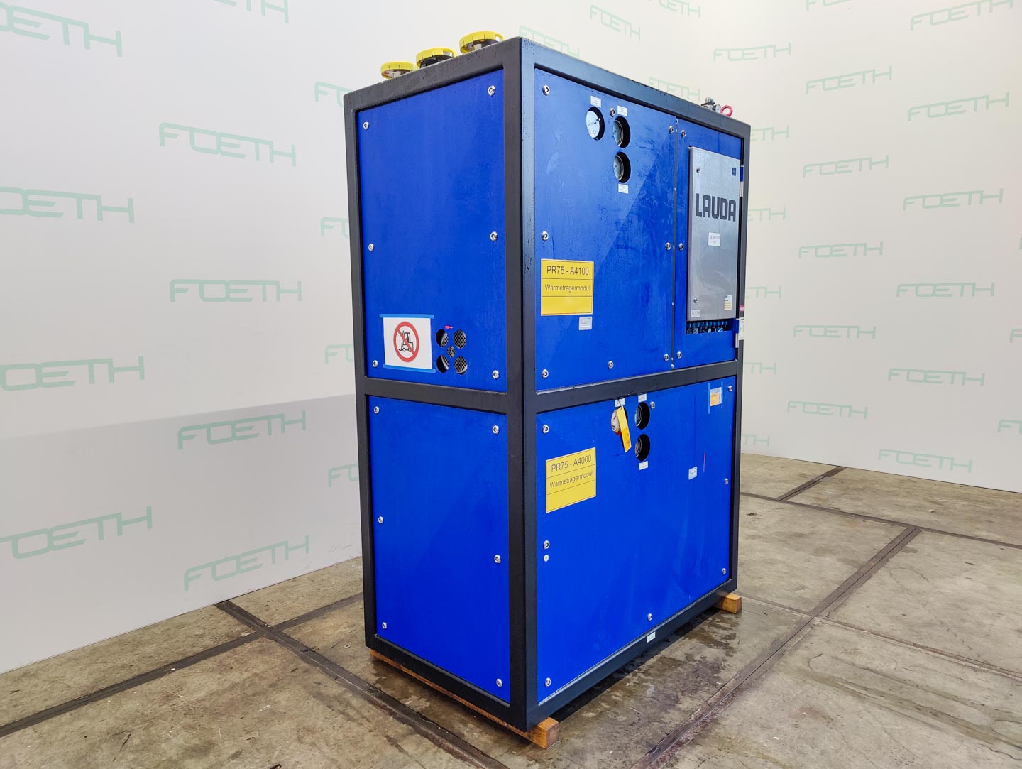 Maschine: LAUDA TR400 HK/KT-EX secondary circuit system - Temper Temperiergeräte