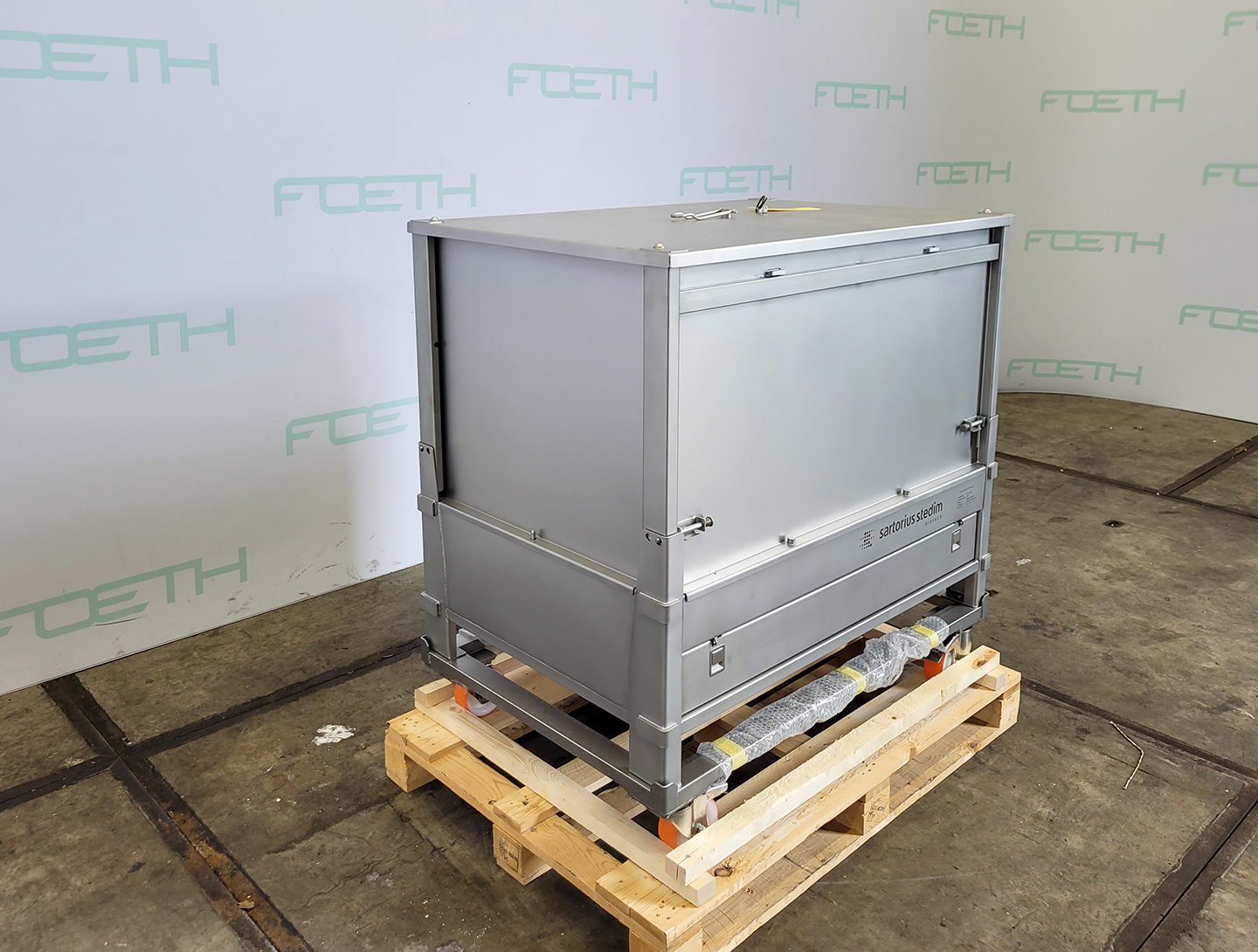 Maschine: SARTORIUS STEDIM SYSTEMS transport pallet tank 500 l - Silo Silos