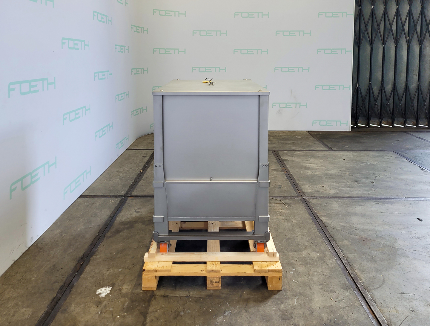 Maschine: SARTORIUS STEDIM SYSTEMS transport pallet tank 500 l - Silo Silos