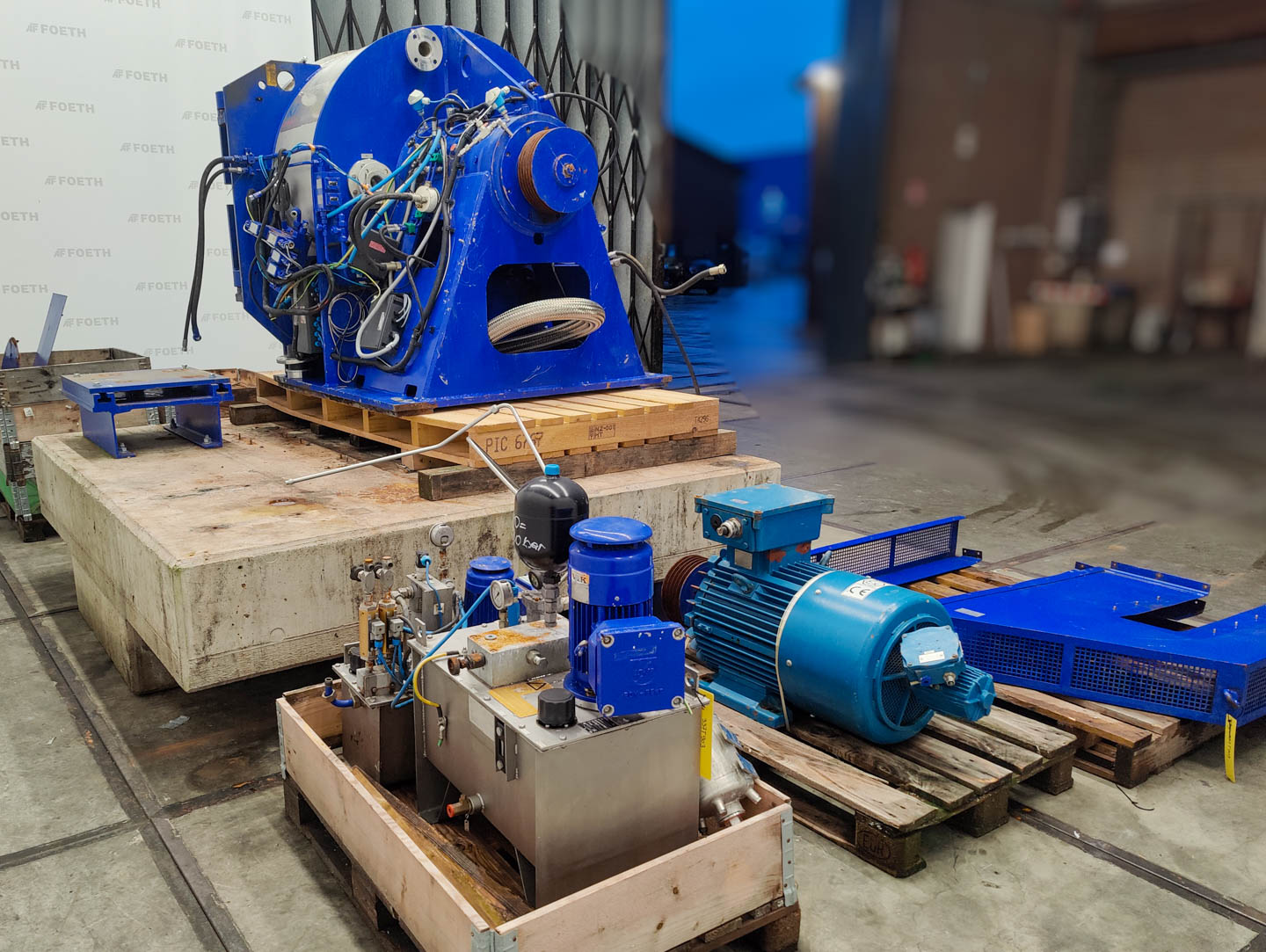 Maschine: ANDRITZ KMPT HZ-100/1.6 Si syphon type centrifuge - Peeling c Schälzentrifugen