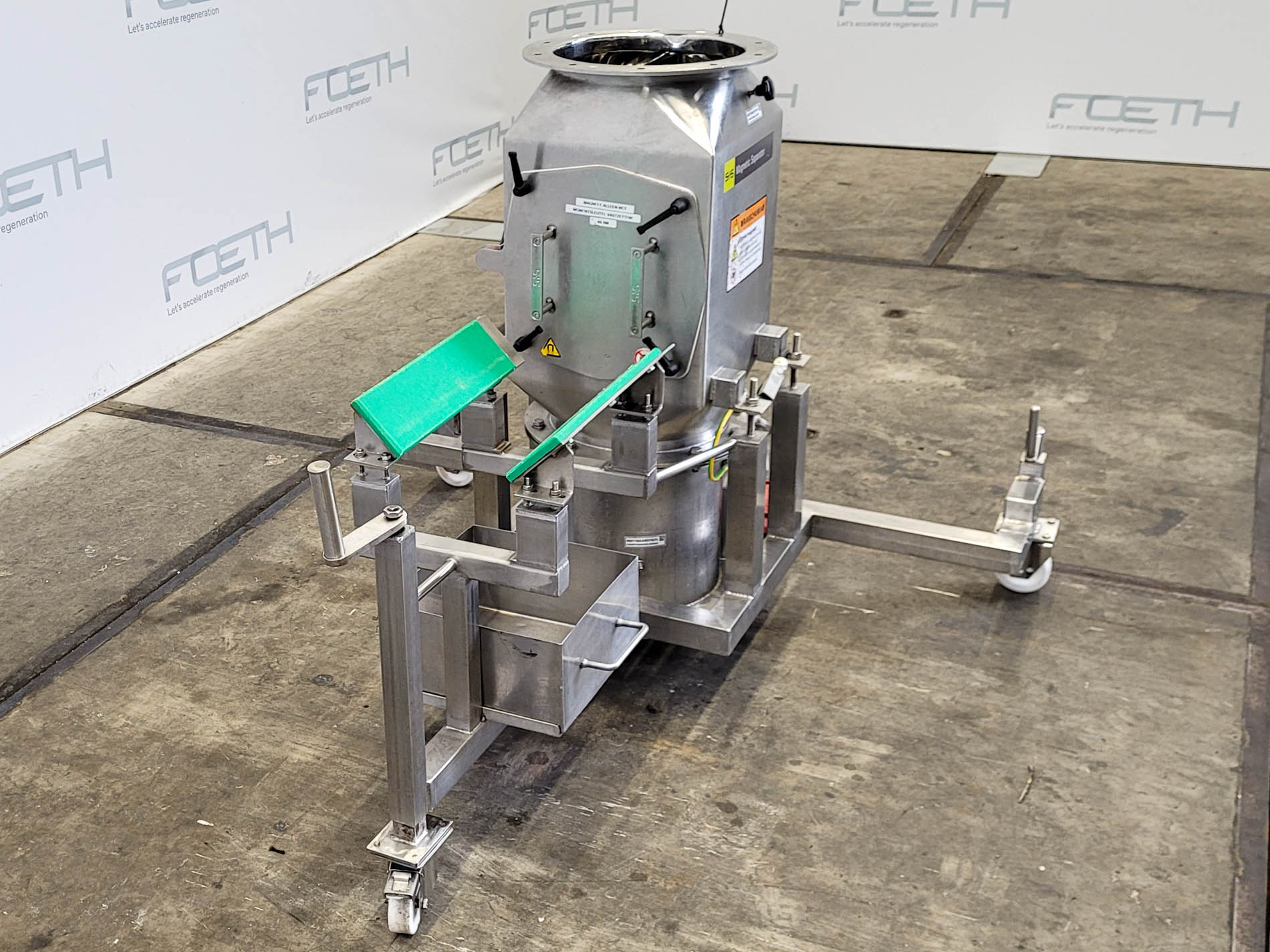 Maschine: S+S SESOTEC RX9-E-0300-M magnetic separator - Metal detector Metalldetektoren