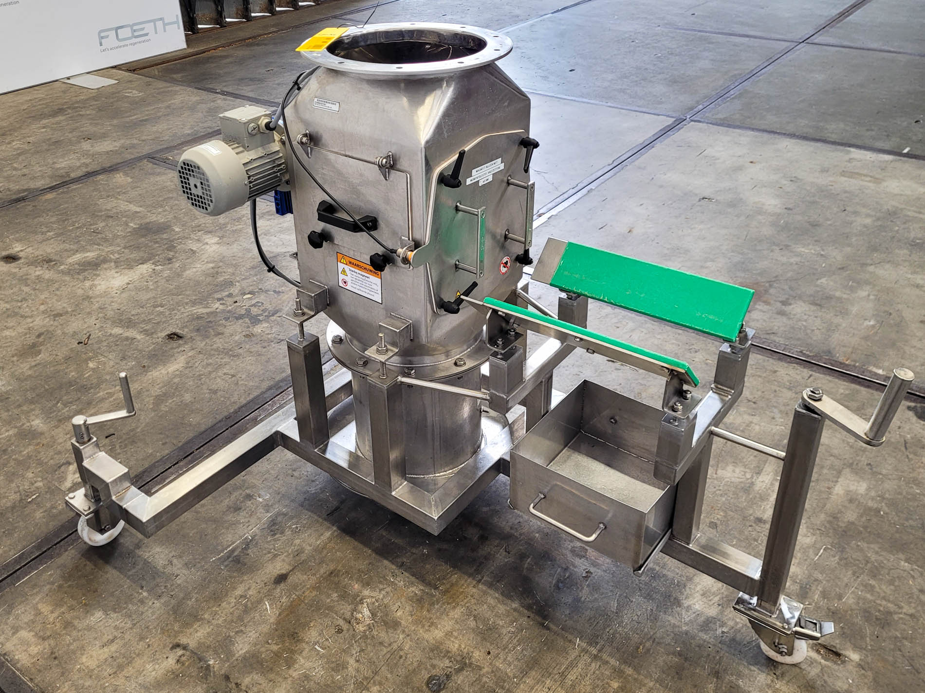 Maschine: S+S SESOTEC RX9-E-0300-M magnetic separator - Metal detector Metalldetektoren