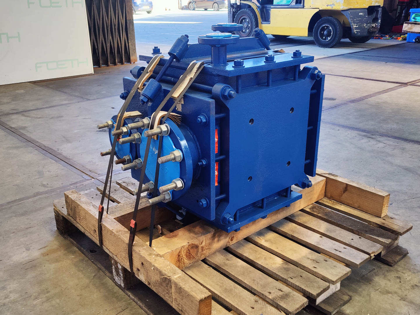 Maschine: ROBERT JENKINS 020055 3,4m² graphite - Shell and tube heat exch Rohrbündelwärmetauscher