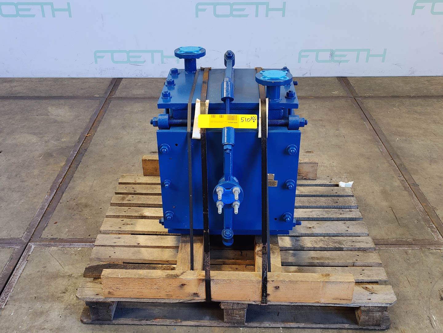 Maschine: ROBERT JENKINS 020055 3,4m² graphite - Shell and tube heat exch Rohrbündelwärmetauscher