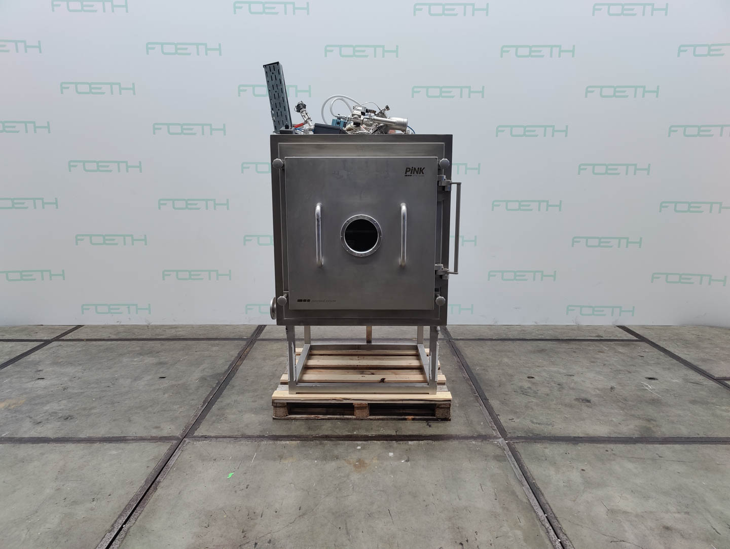 Maschine: PINK WERTHEIM VSD 650-650-120-6 2,53m²(Hastelloy C-22) - Tray dr Trockenschranken