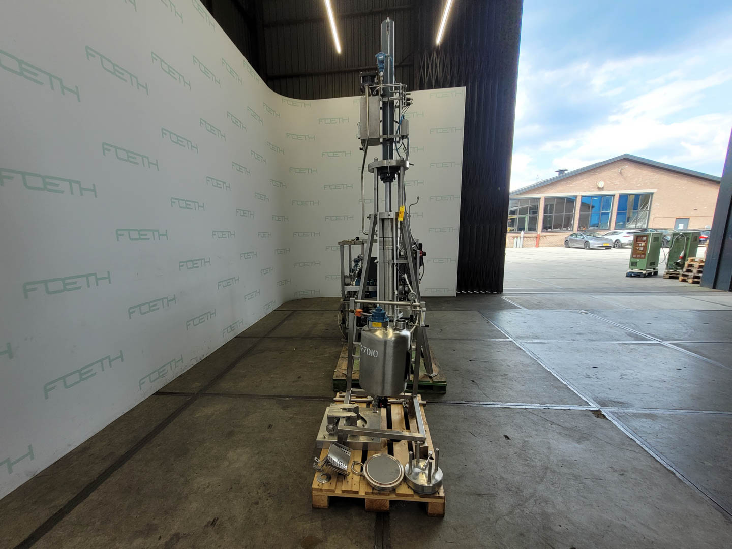 Maschine: NOVASEP LC200 x 1000VE70 Preparative High-Performance Liqu Extraktionsgeräte