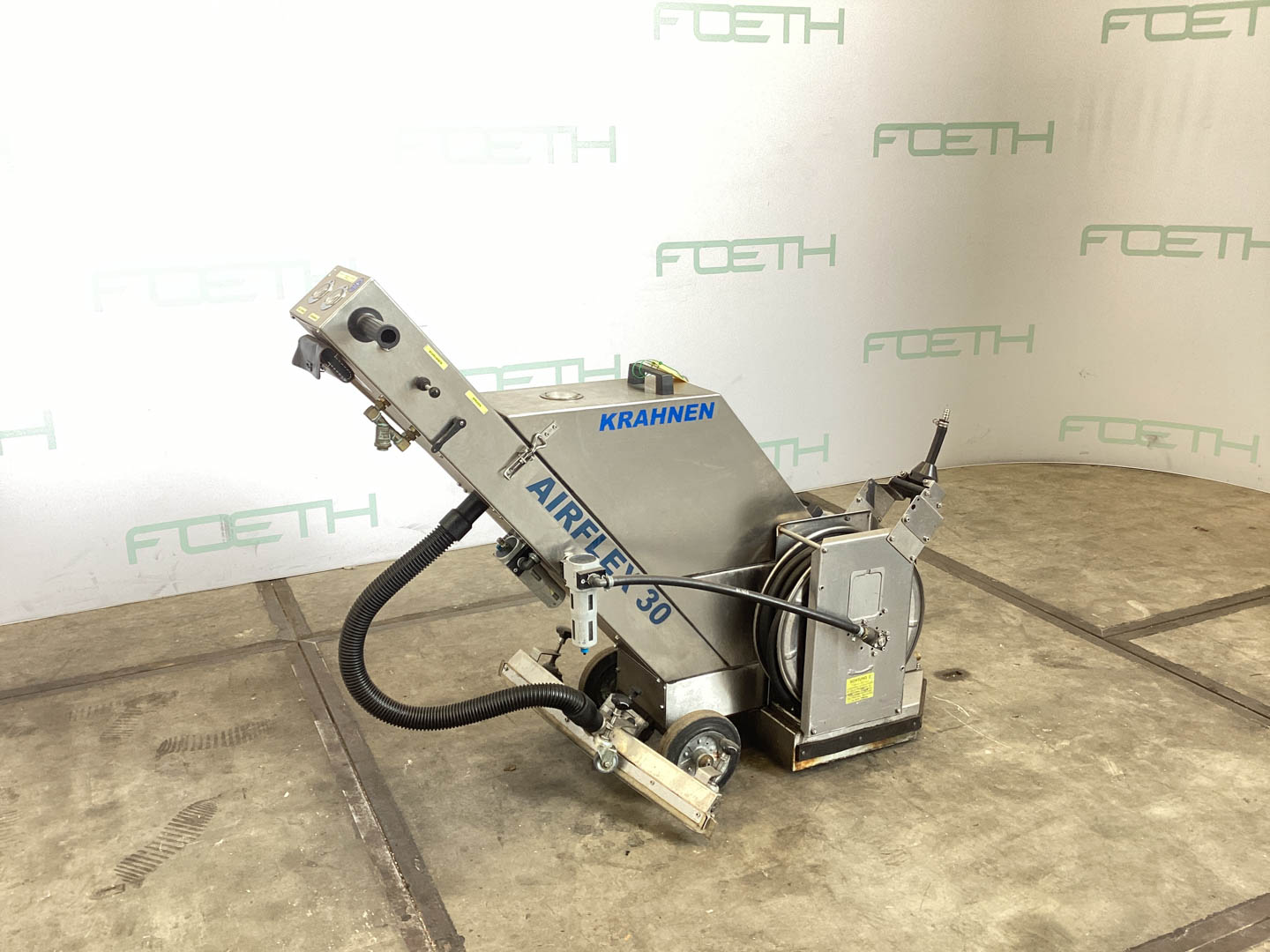 Maschine: KRAHNEN airflex 30 type 4 floorcleaner - Verschiedene Transport