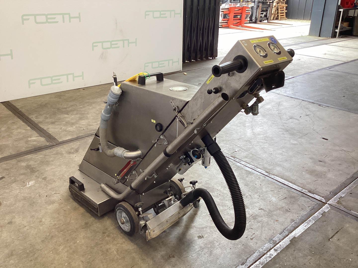 Maschine: KRAHNEN airflex 30 type 4 floorcleaner - Verschiedene Transport