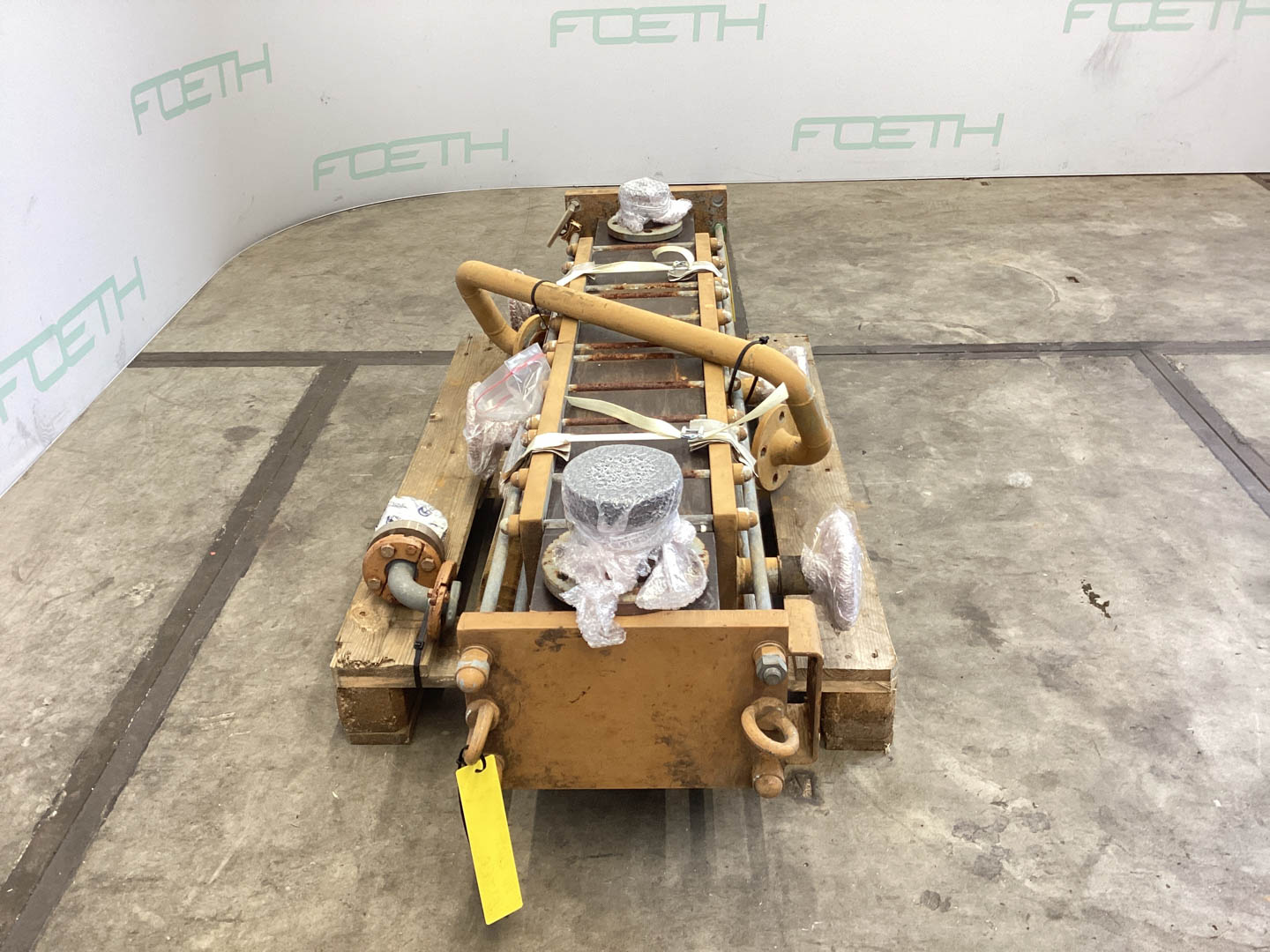 Maschine: VICARB DEUTSCHLAND Block Graphite 2 m² - Shell and tube heat exchan Rohrbündelwärmetauscher