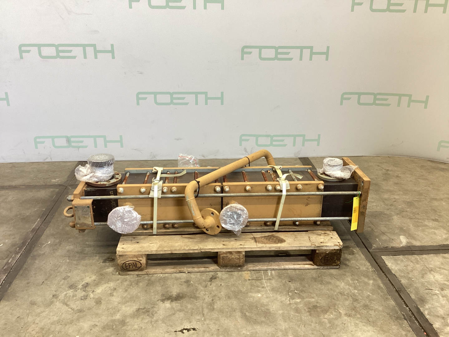 Maschine: VICARB DEUTSCHLAND Block Graphite 2 m² - Shell and tube heat exchan Rohrbündelwärmetauscher