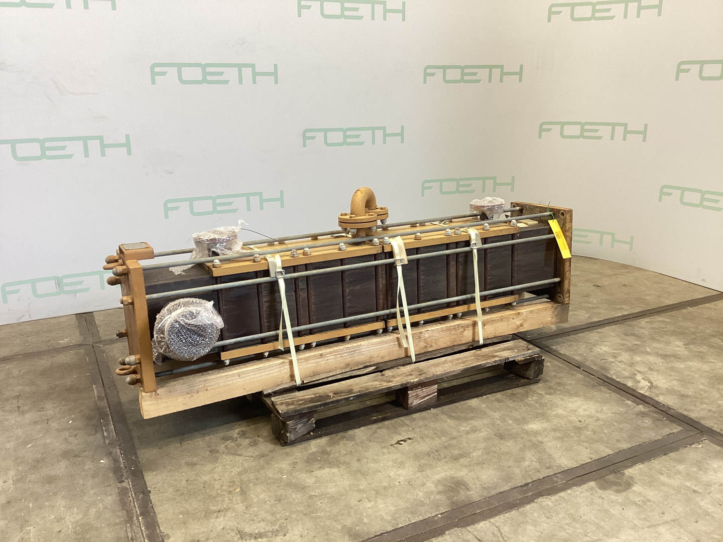 Maschine: VICARB DEUTSCHLAND Block Graphite 5,8 m² - Shell and tube heat exch Rohrbündelwärmetauscher