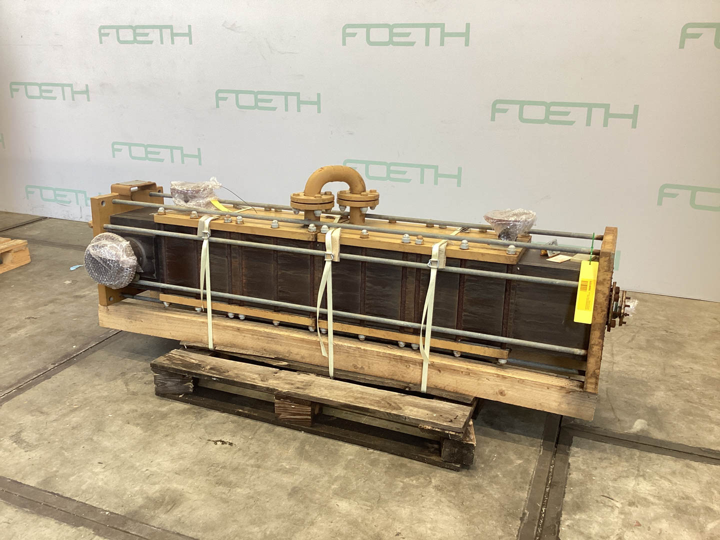 Maschine: VICARB DEUTSCHLAND Block Graphite 5,8 m² - Shell and tube heat exch Rohrbündelwärmetauscher