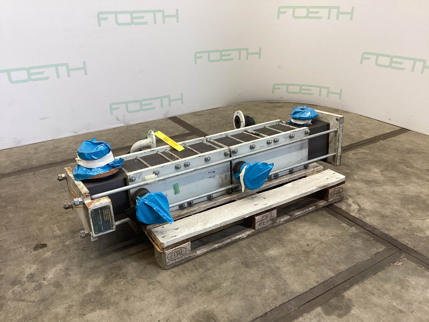 Maschine: SGL CARBON EF-ir/d-2Elemente - Shell and tube heat exchanger Rohrbündelwärmetauscher