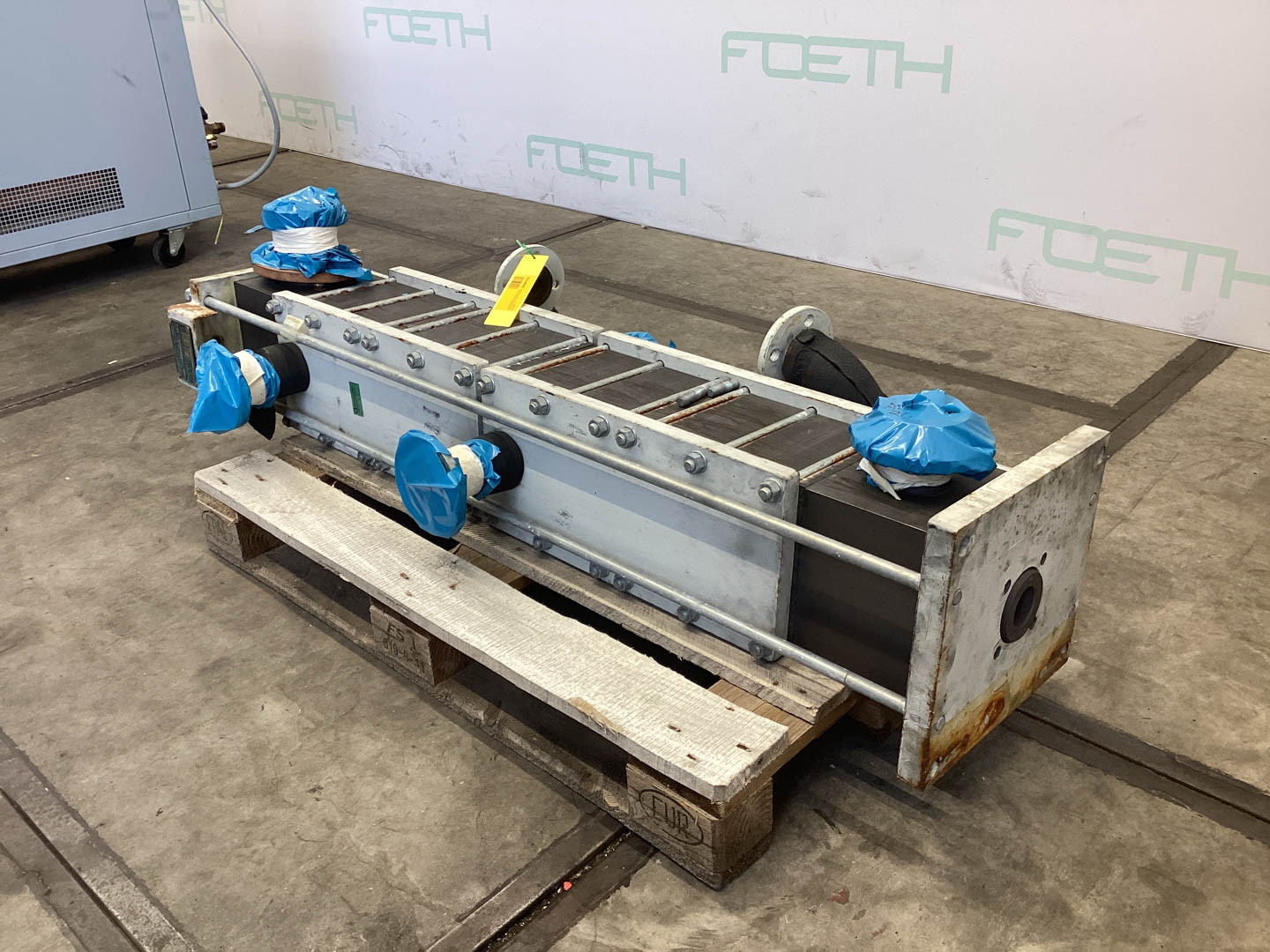 Maschine: SGL CARBON EF-ir/d-2Elemente - Shell and tube heat exchanger Rohrbündelwärmetauscher