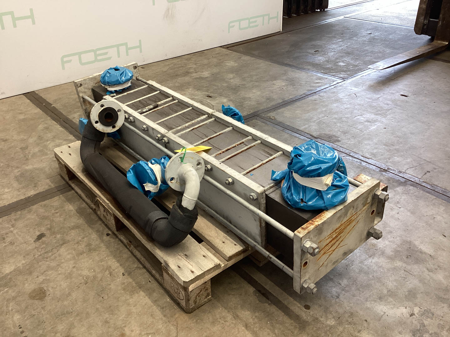 Maschine: SGL CARBON EF-ir/d-2Elemente - Shell and tube heat exchanger Rohrbündelwärmetauscher