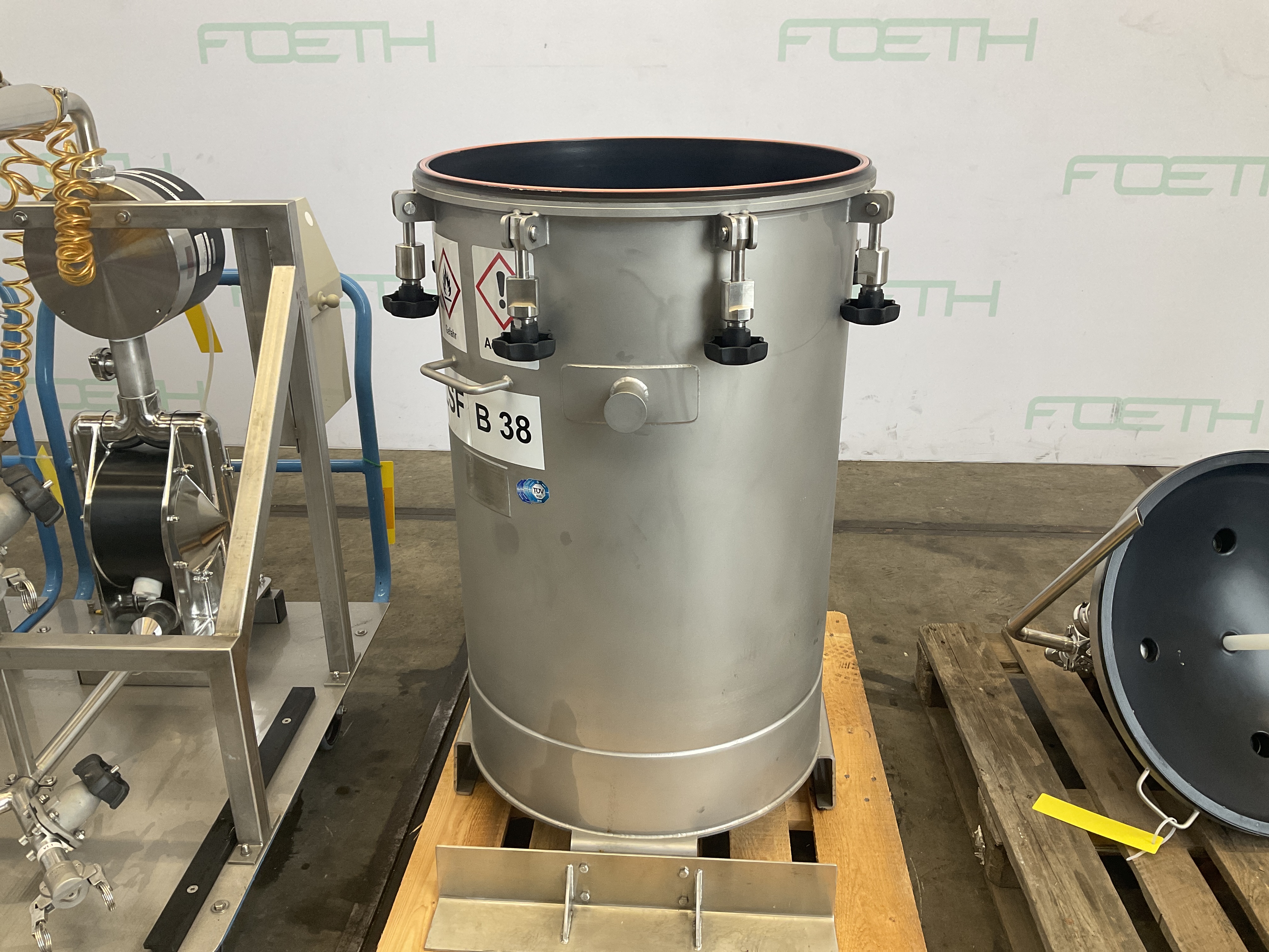 Maschine: ALFRED BOLZ APPARATENBAU LSF Set - Candle filter Kerzenfilter