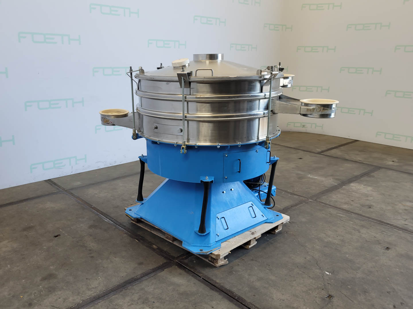 Maschine: VIBROWEST VAN-1200 6-6-6/C - Tumbler screener Taumelsiebmaschinen