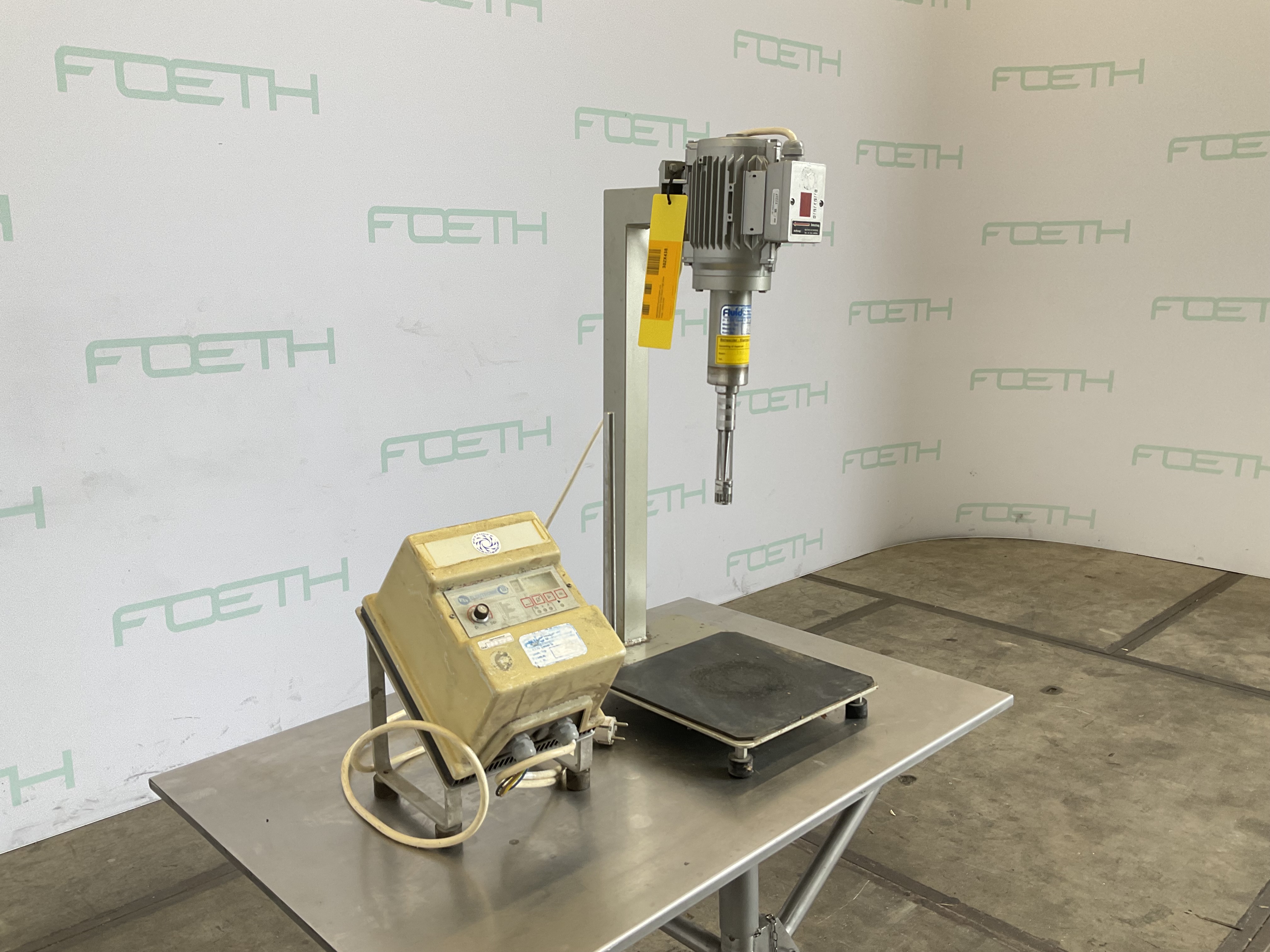 Maschine: FLUID PUMPEN UND MISCHTECHNIK  ESSEN High shear mixer - Stirrer Rührwerke