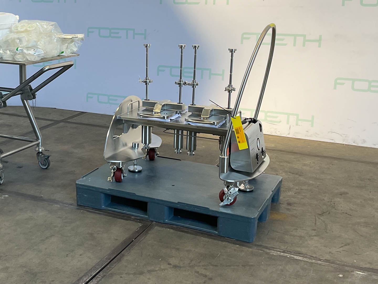 Maschine: MERCK viresolve pro - Horizontal plate filter Horizontalplattenfilter