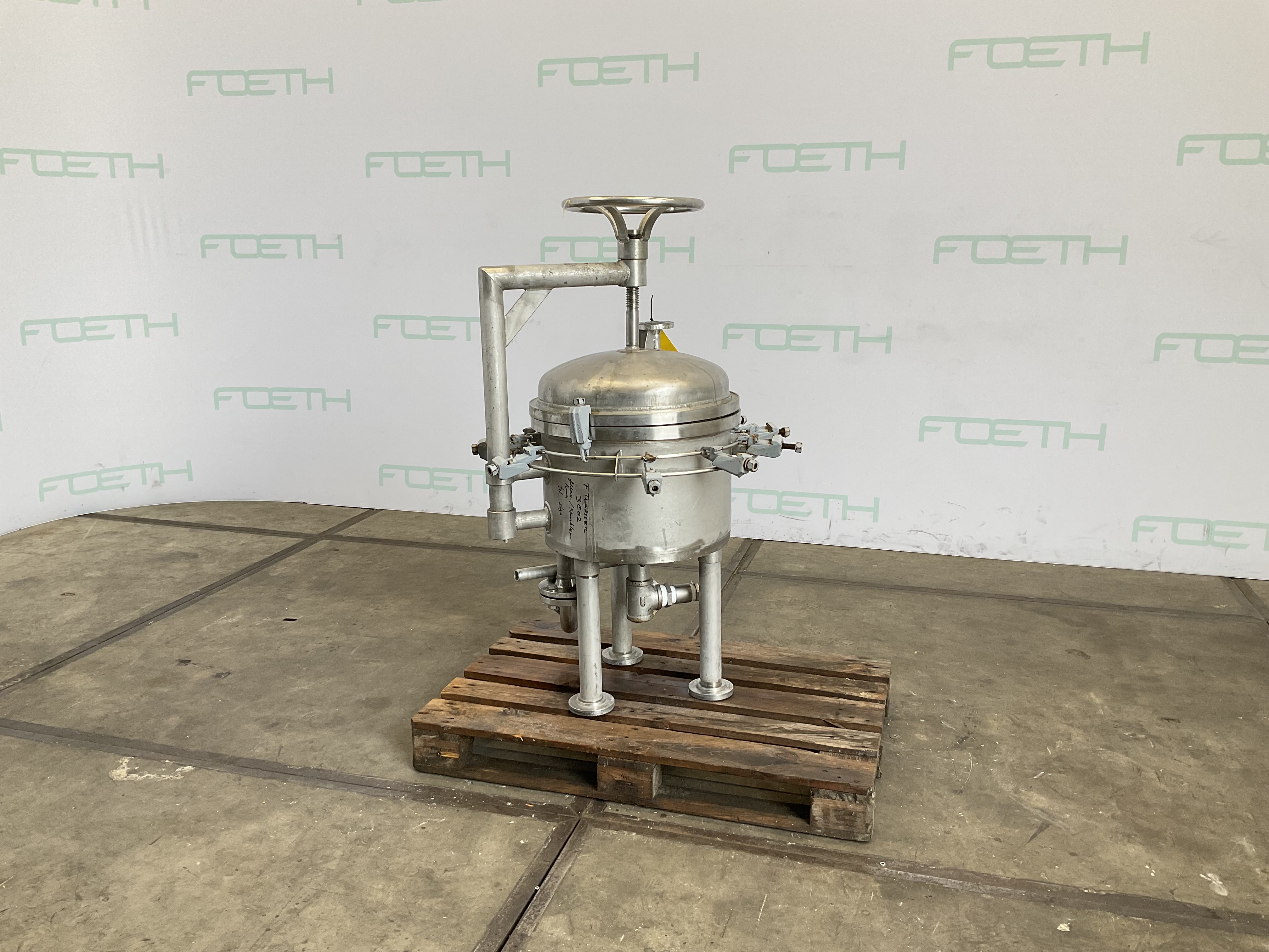 Maschine: SPARKLER 18-S-7 RF - Horizontal plate filter Horizontalplattenfilter