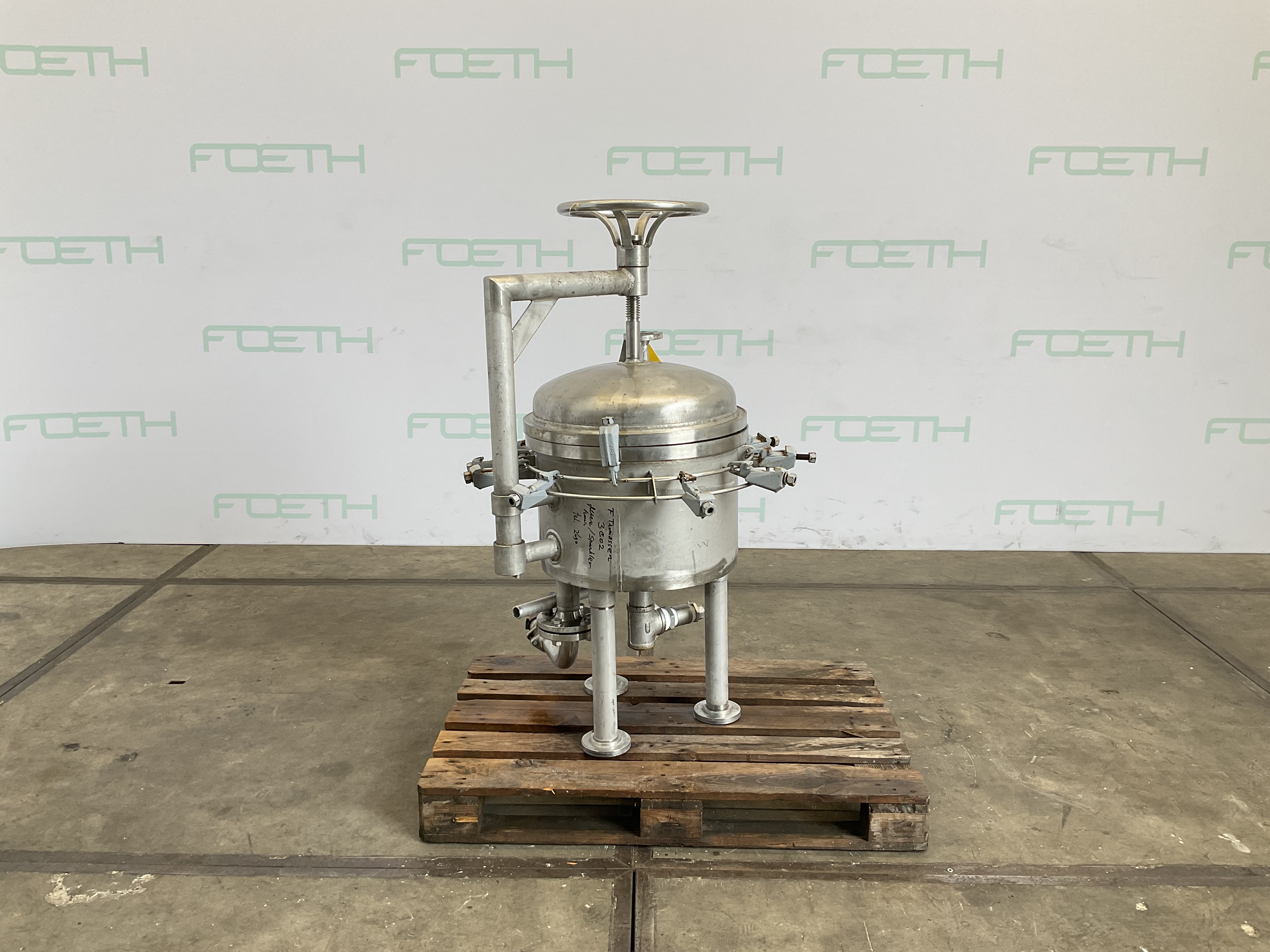 Maschine: SPARKLER 18-S-7 RF - Horizontal plate filter Horizontalplattenfilter