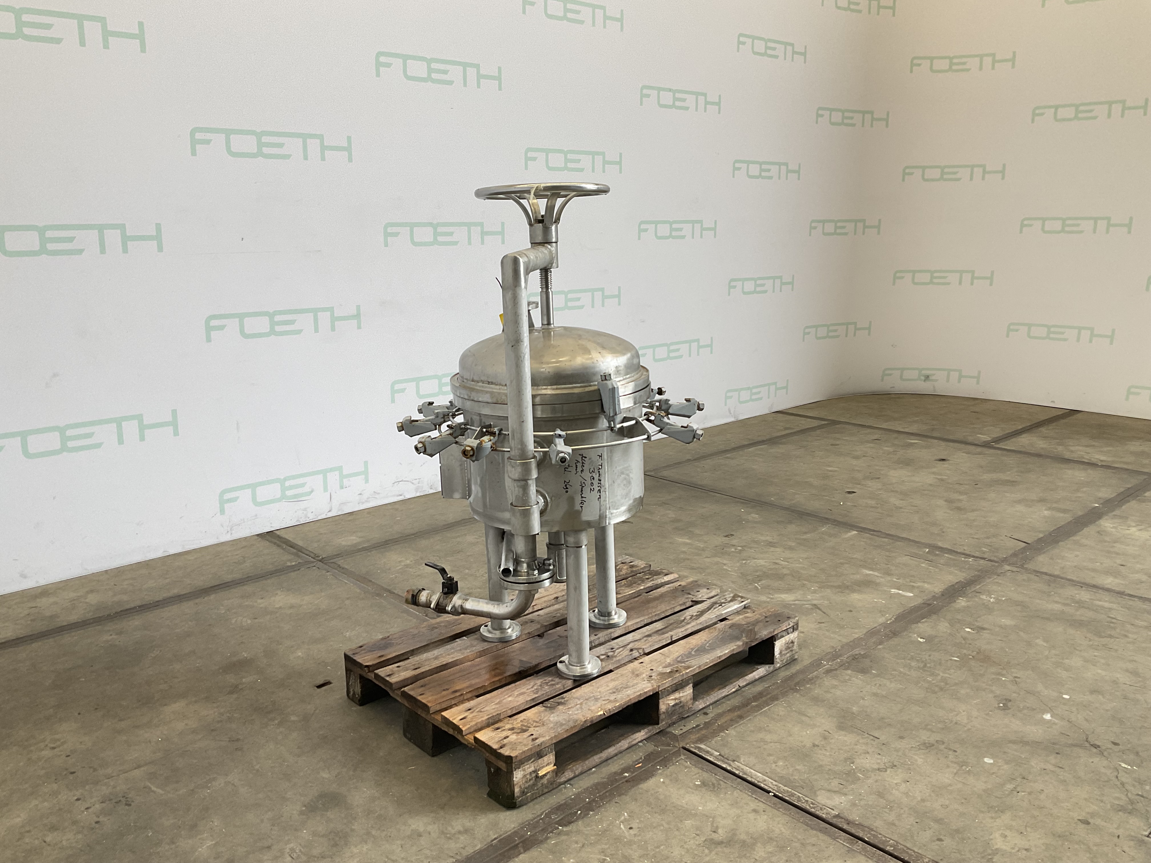 Maschine: SPARKLER 18-S-7 RF - Horizontal plate filter Horizontalplattenfilter