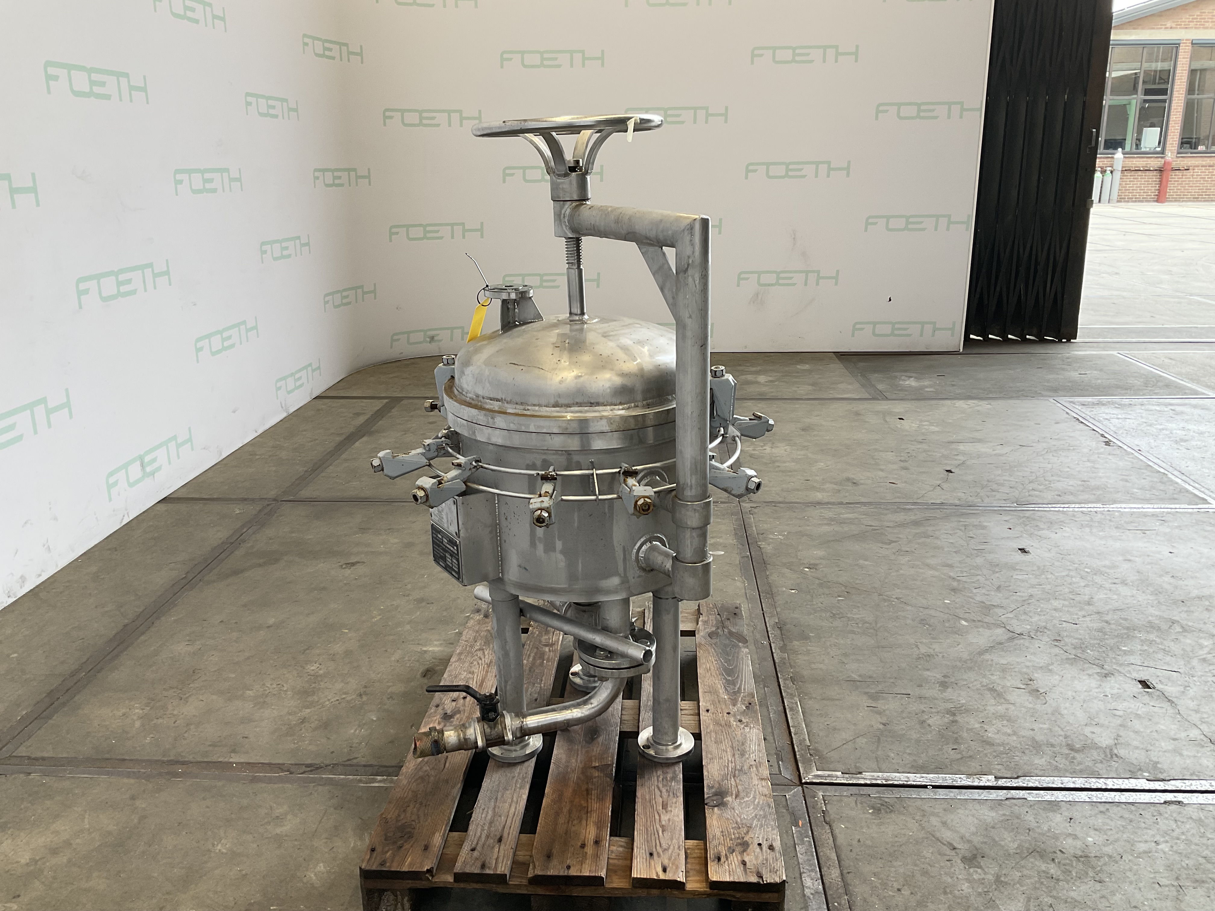 Maschine: SPARKLER 18-S-7 RF - Horizontal plate filter Horizontalplattenfilter