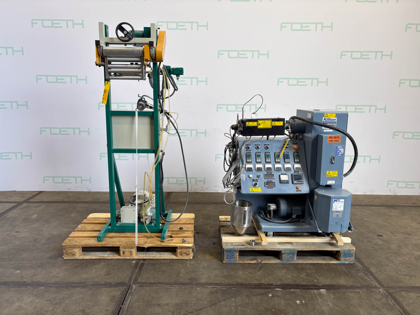 Maschine: KILLION KL-075 with Prism Blow film dye - Single screw ext Einschneckenextruder