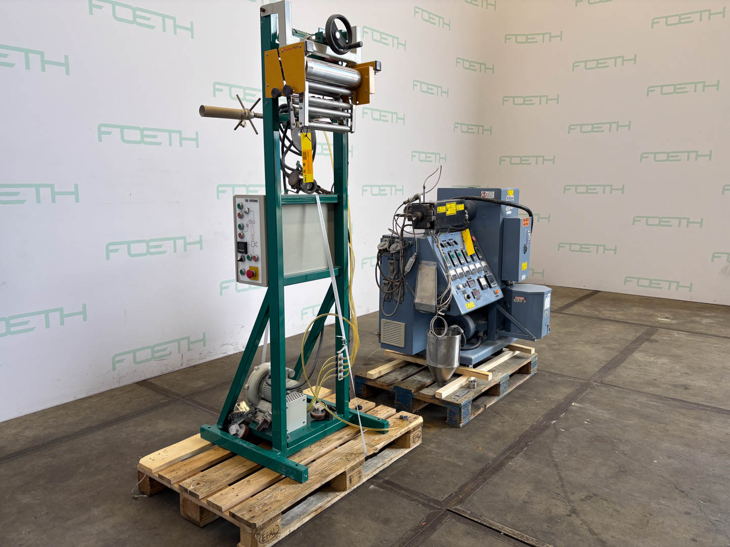 Maschine: KILLION KL-075 with Prism Blow film dye - Single screw ext Einschneckenextruder