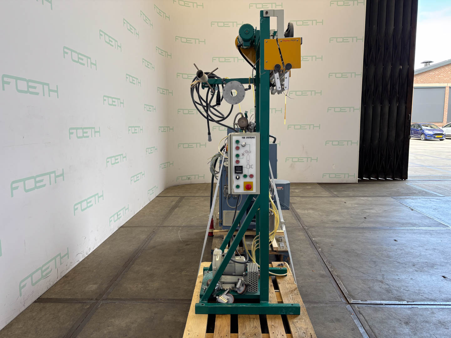 Maschine: KILLION KL-075 with Prism Blow film dye - Single screw ext Einschneckenextruder