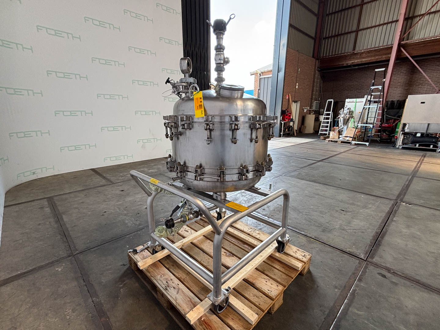 Maschine: GAUTHIER 0,38m² - Nutsche filter Nutschenfilter